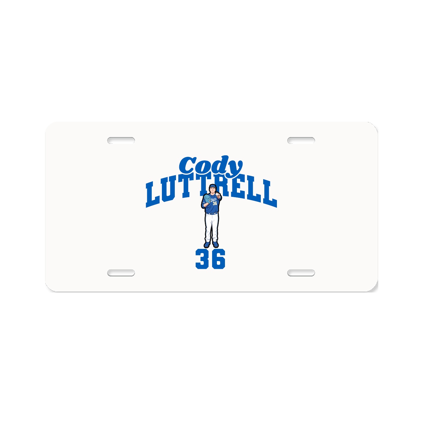 License Plate — Signature Arch in Classic