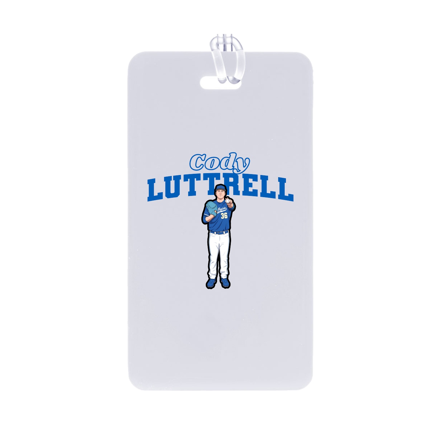 Bag Tag — Name Arch in Classic