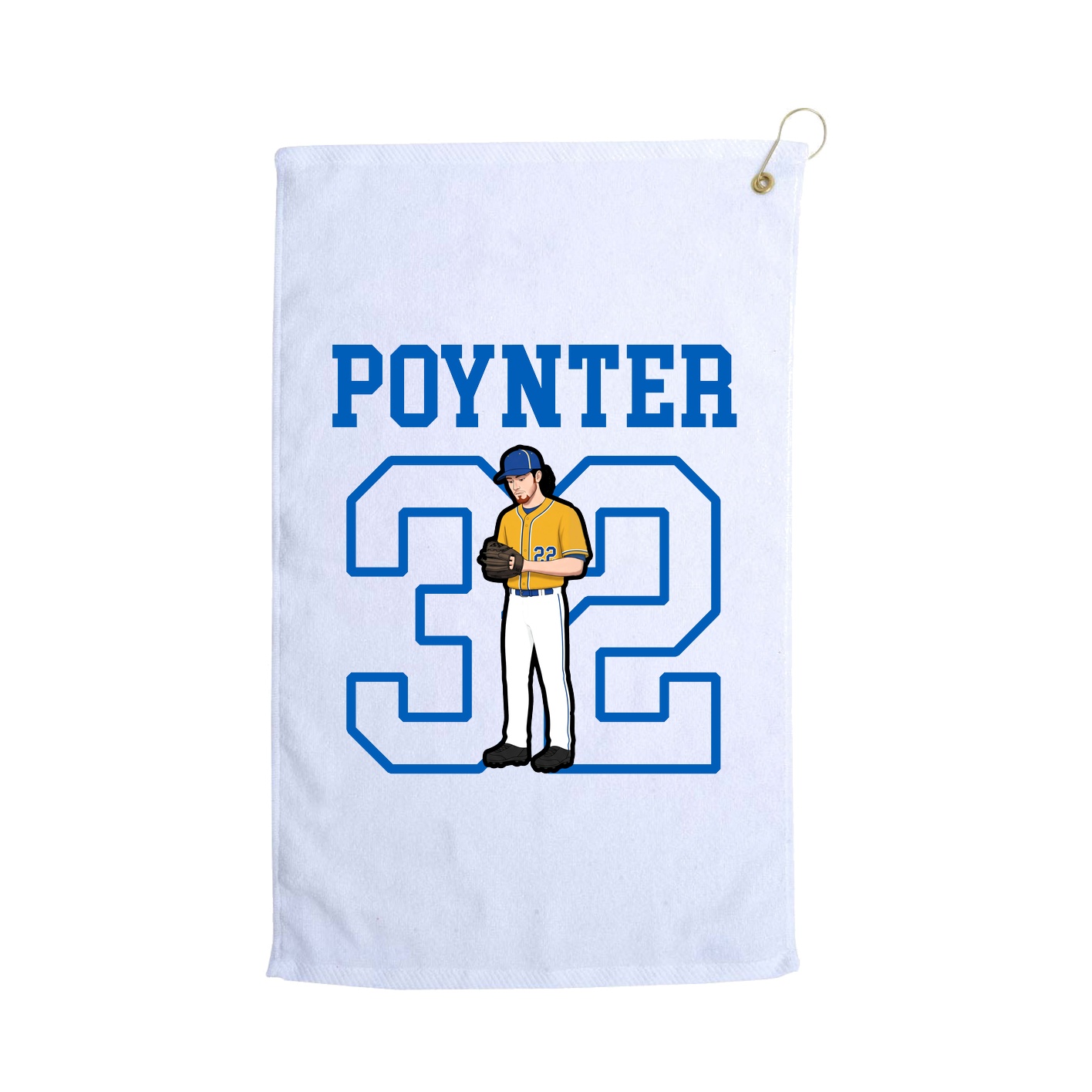 Golf Towel — Shirsey in White