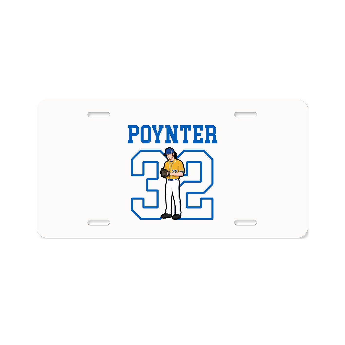 License Plate — Shirsey in Classic
