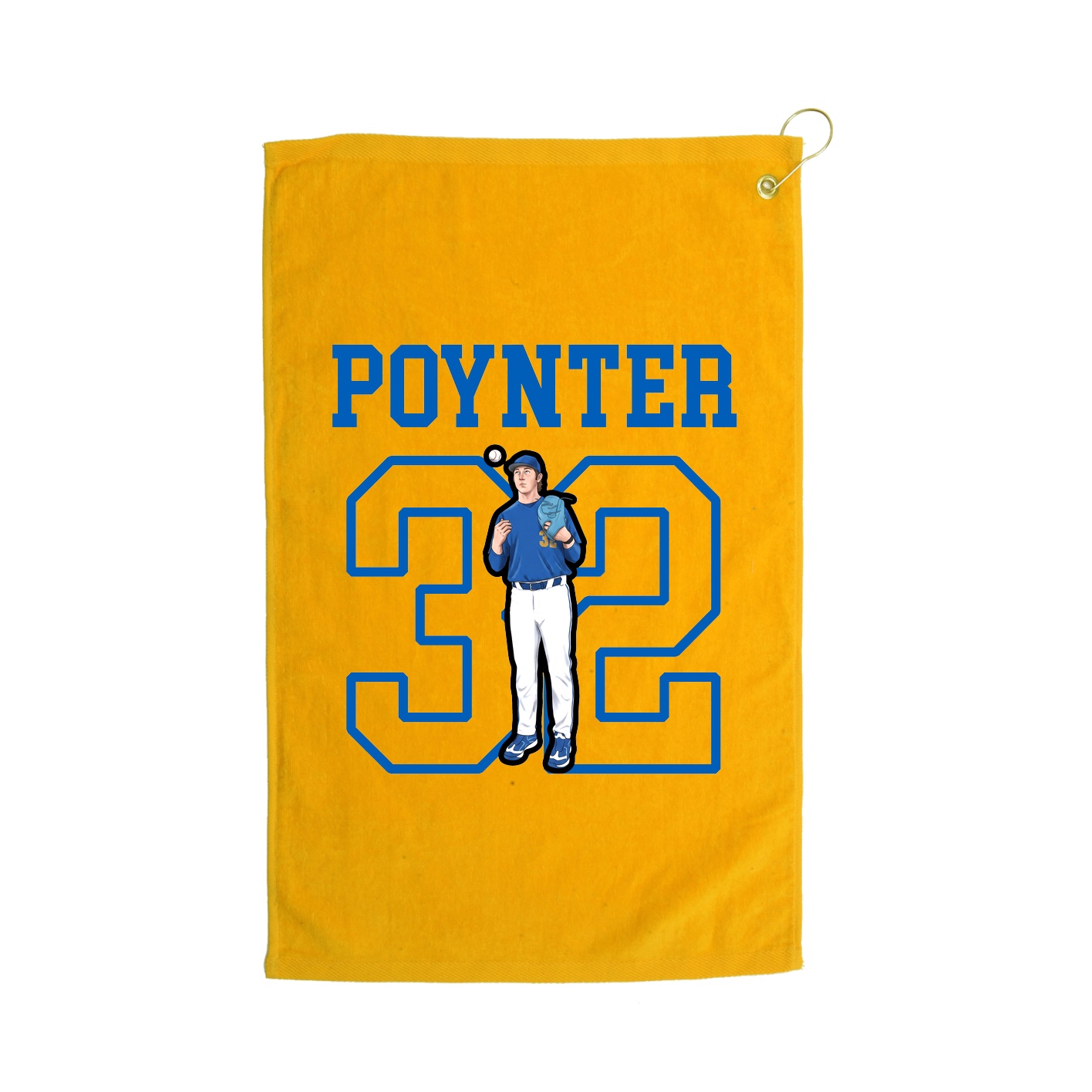 Golf Towel — Shirsey in Gold