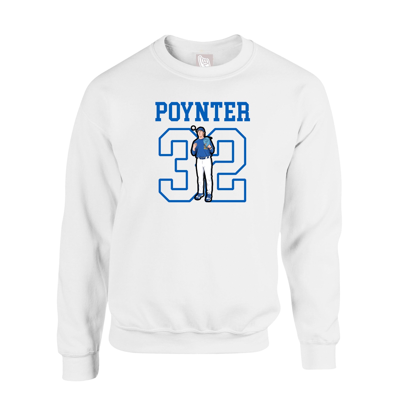 Fleece Crew — Shirsey in White