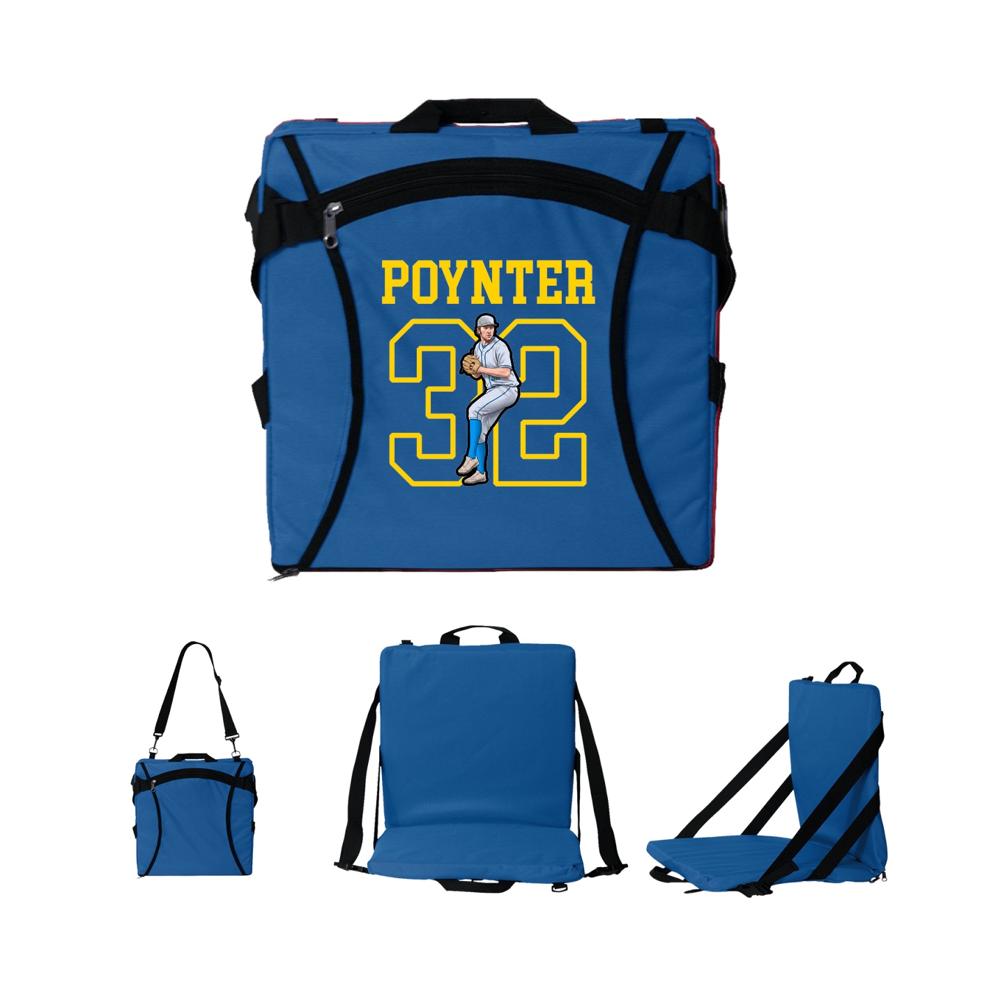 Folding Stadium Seat — Shirsey in Royal