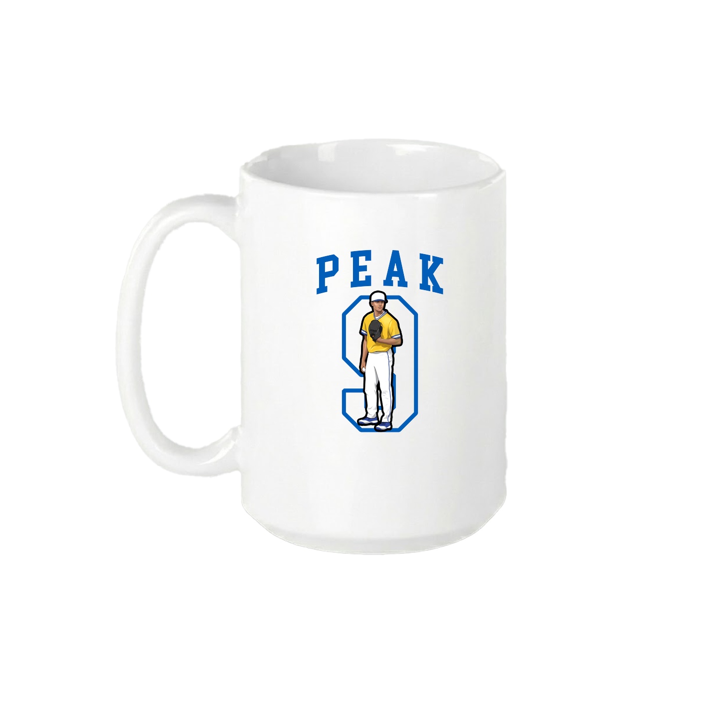 15oz Coffee Mug — Shirsey in White
