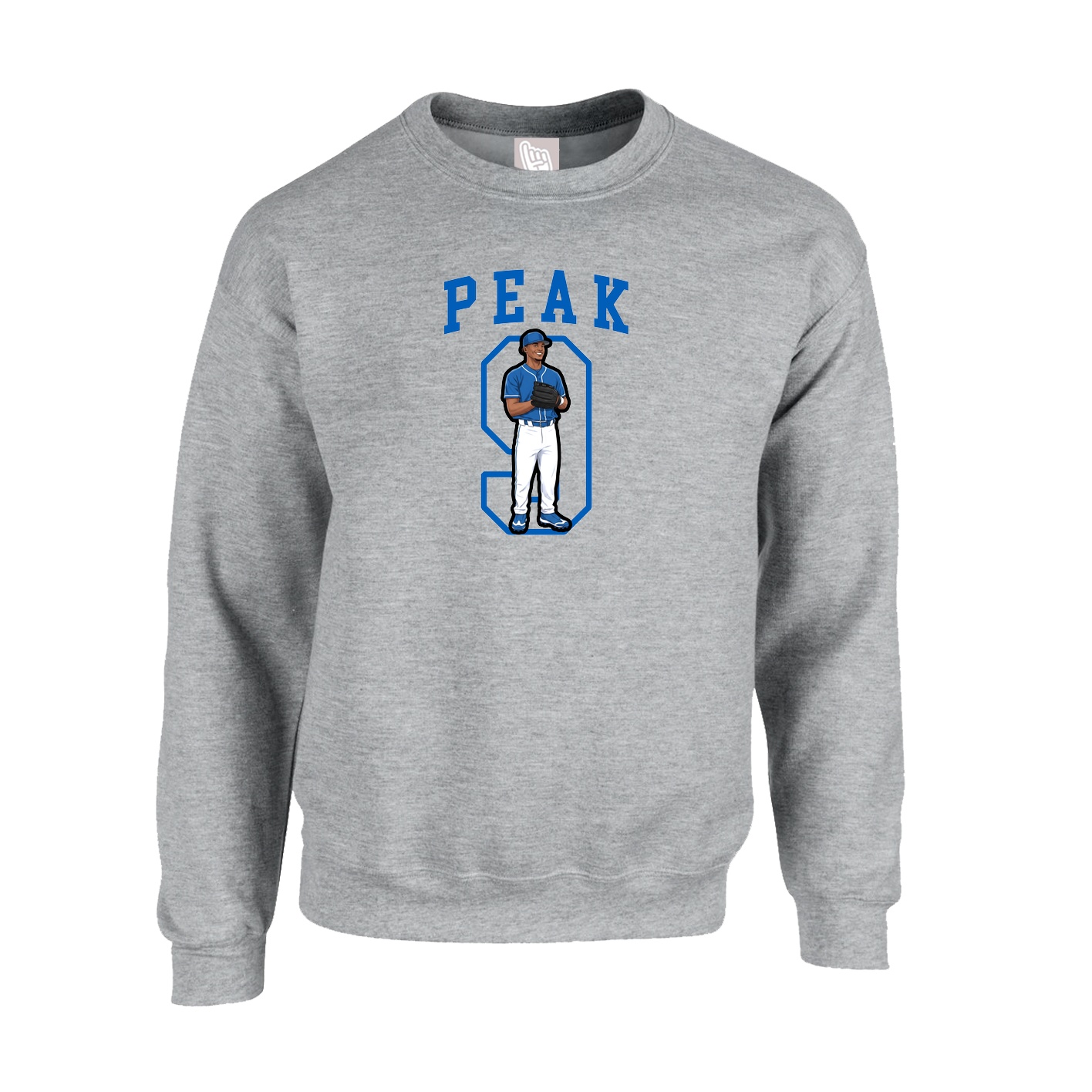 Fleece Crew — Shirsey in Grey