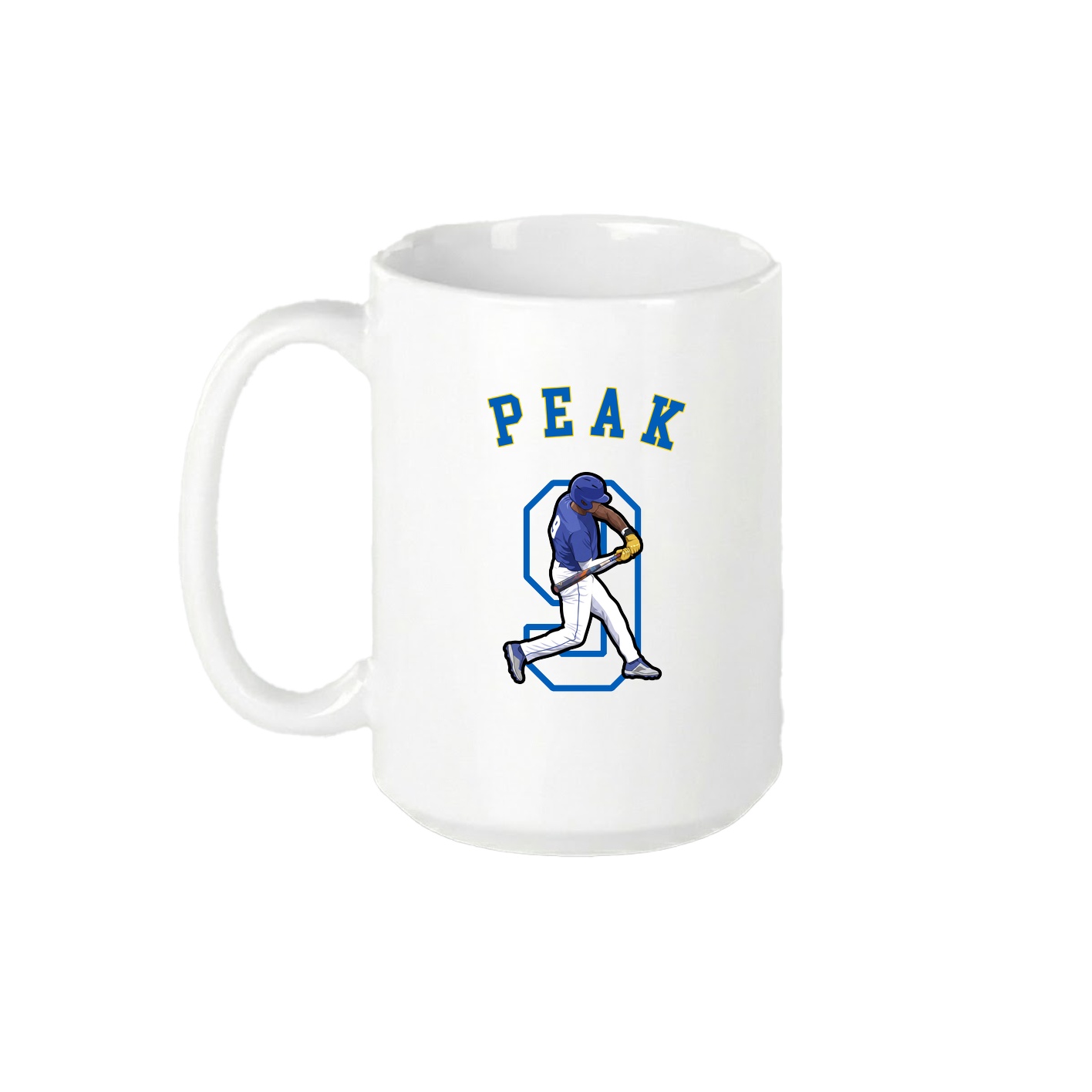 15oz Coffee Mug — Shirsey Arch in White