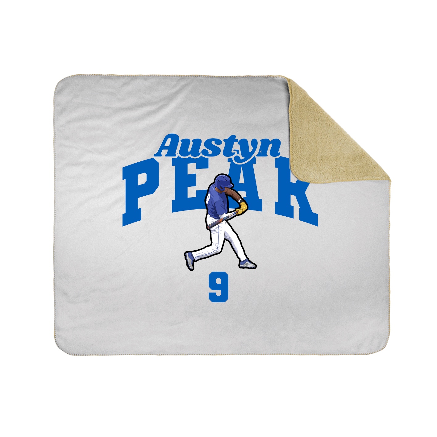 Throw Blanket — Signature Arch in White