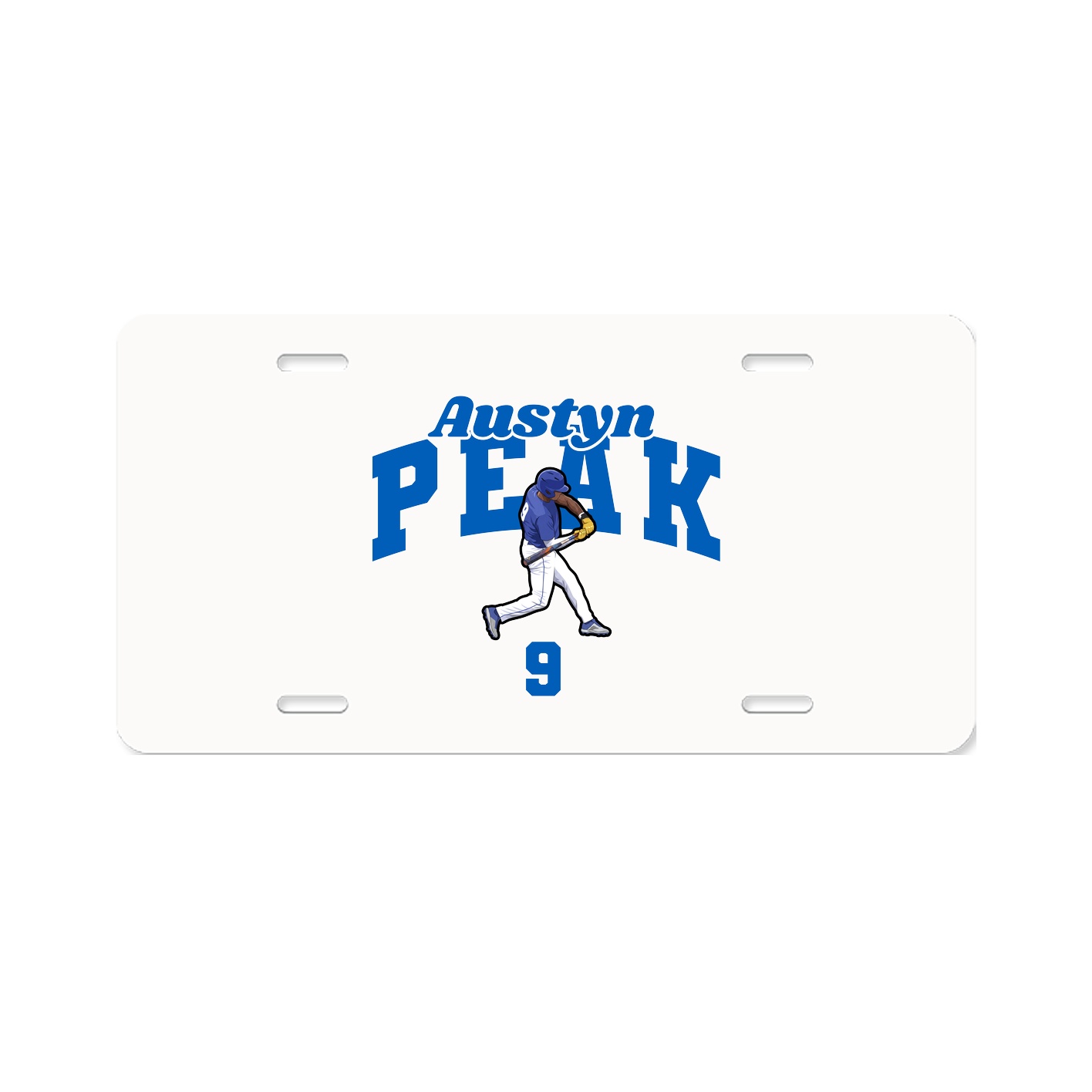 License Plate — Signature Arch in Classic
