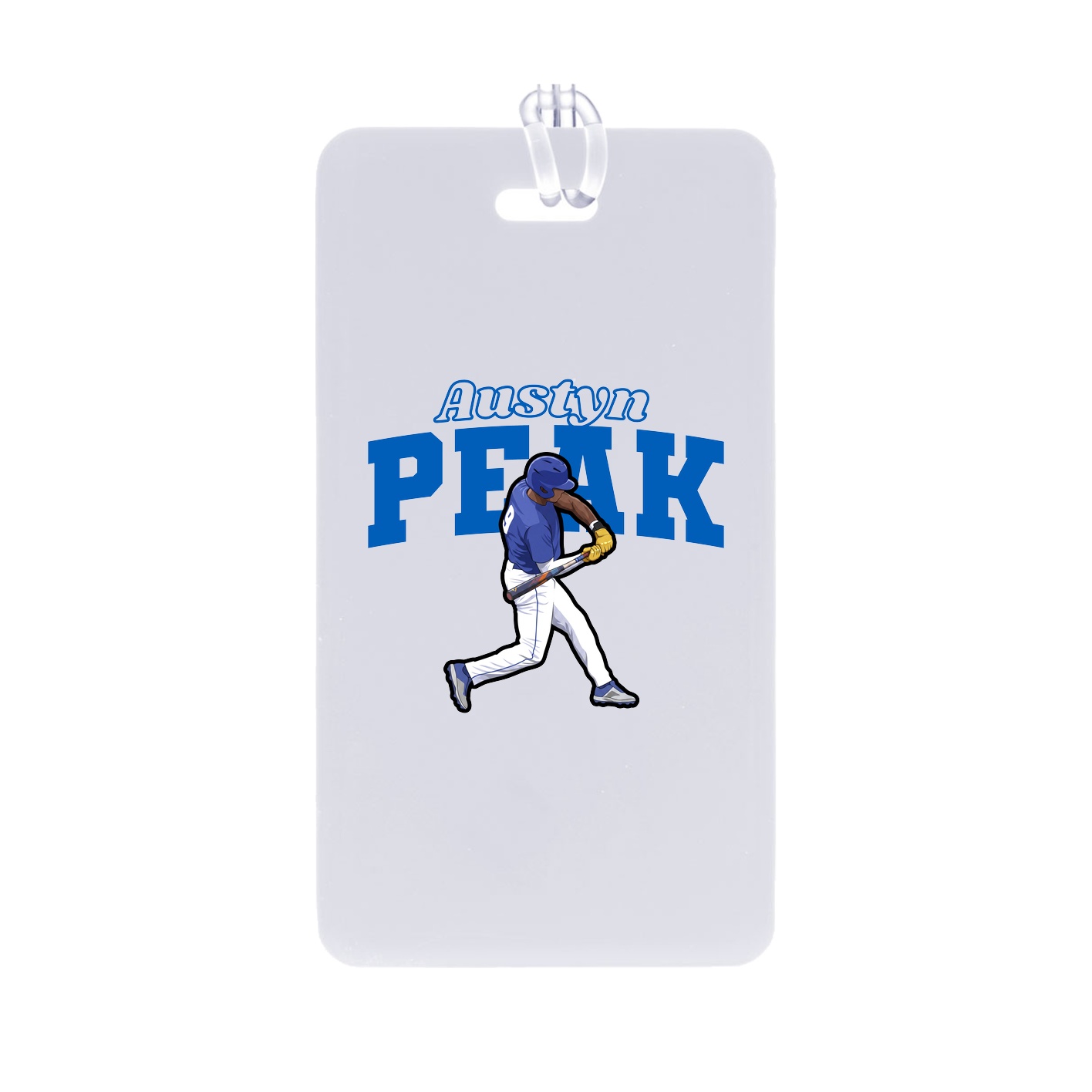 Bag Tag — Name Arch in Classic
