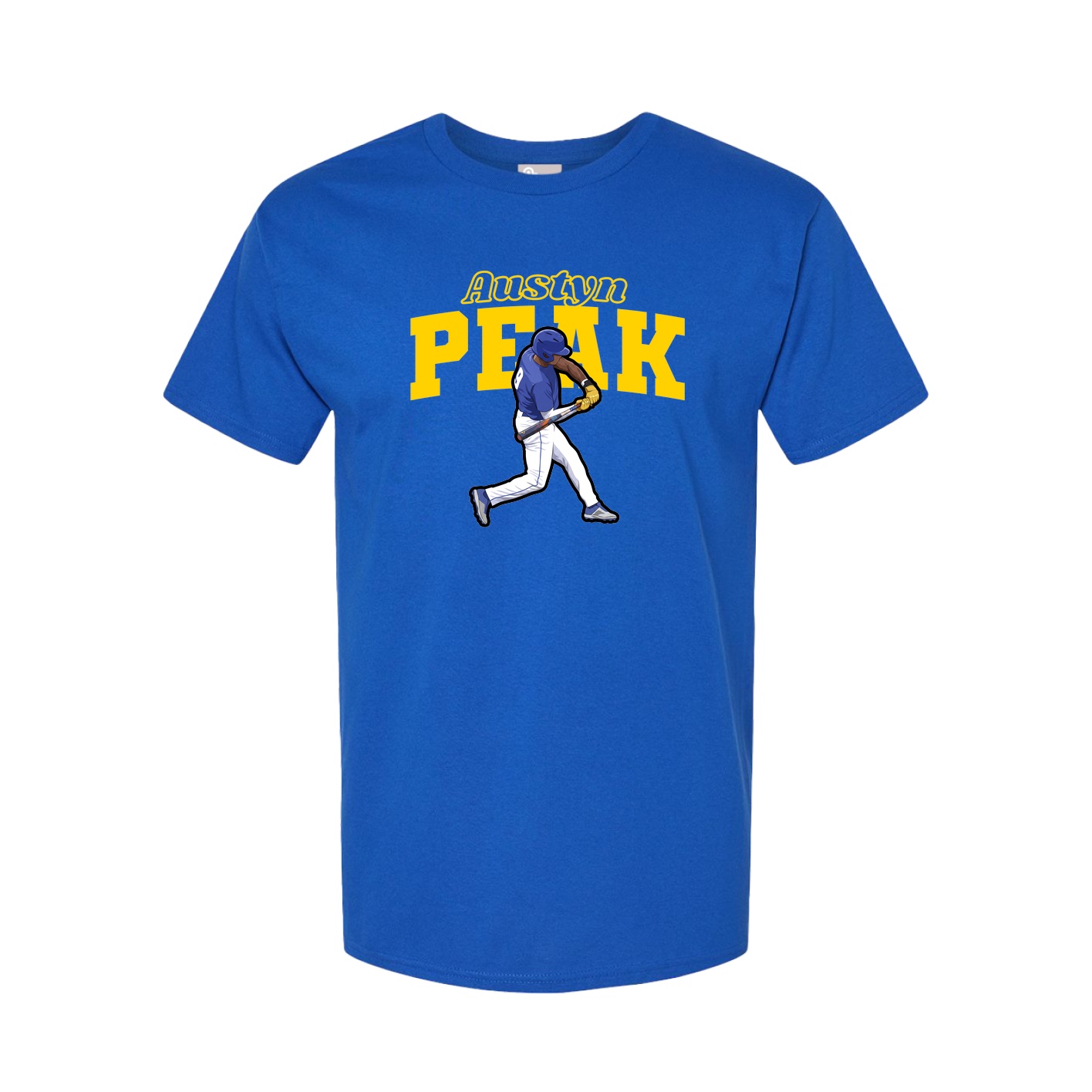 Tee — Name Arch in Royal