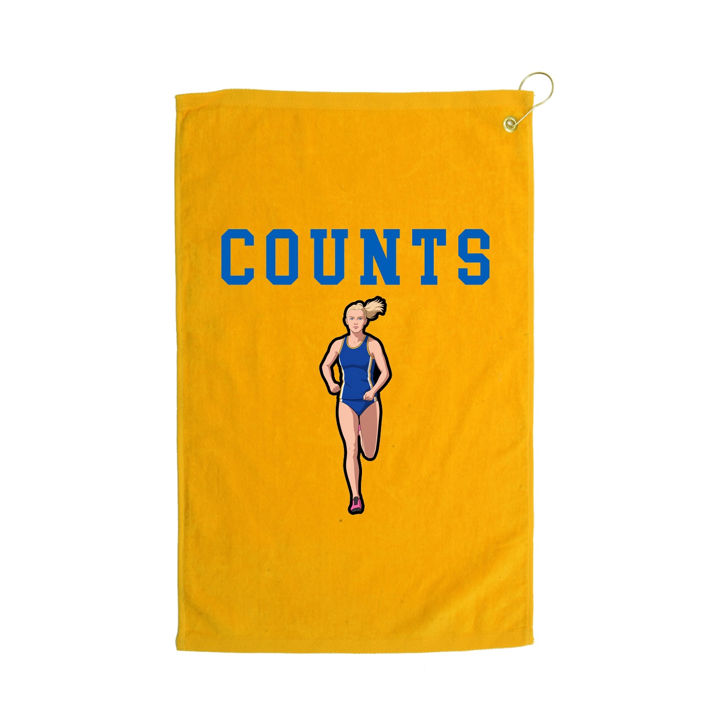 Golf Towel — Shirsey in Gold