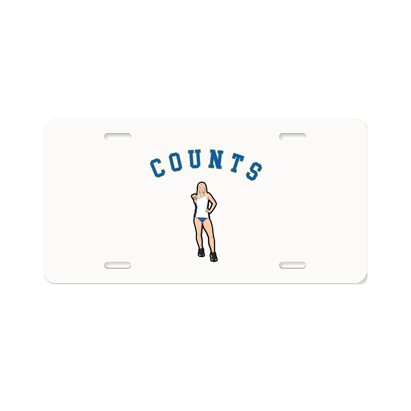 License Plate — Shirsey Arch in Classic