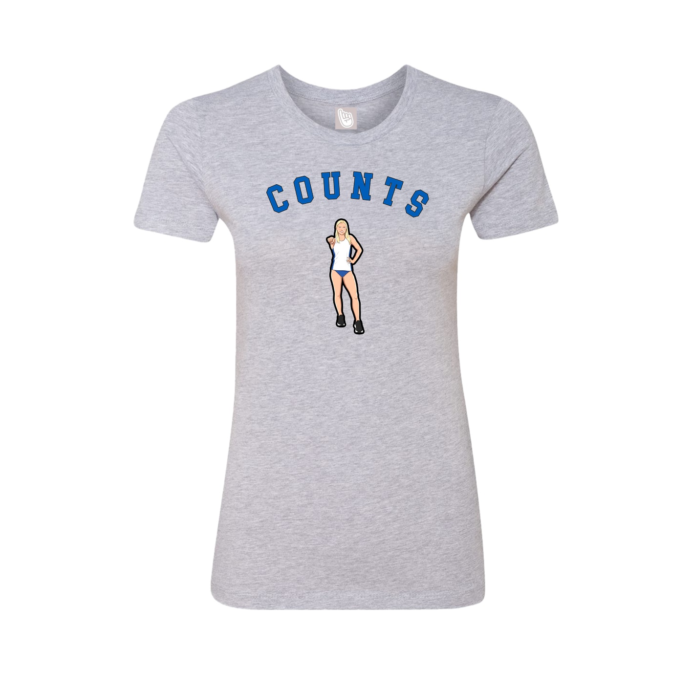Womens Tee — Shirsey Arch in Grey