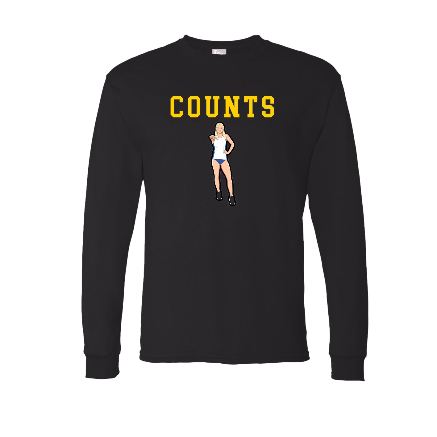 Long Sleeve Tee — Shirsey in Black