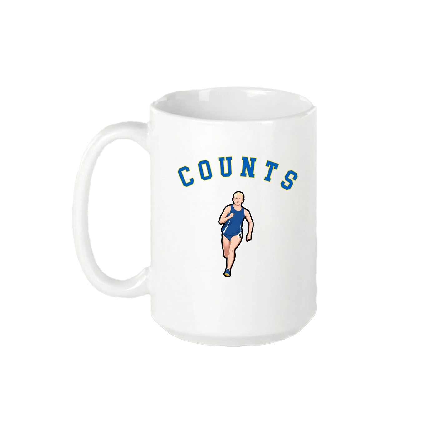 15oz Coffee Mug — Shirsey Arch in White
