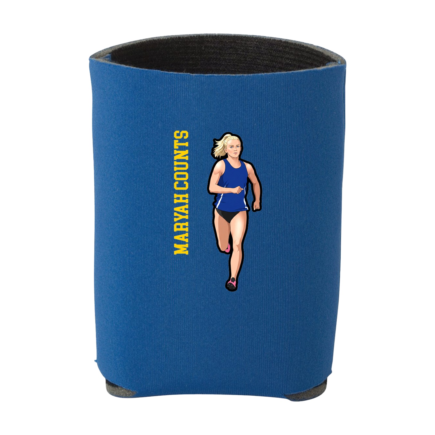 Can Holder — Name Vertical in Royal