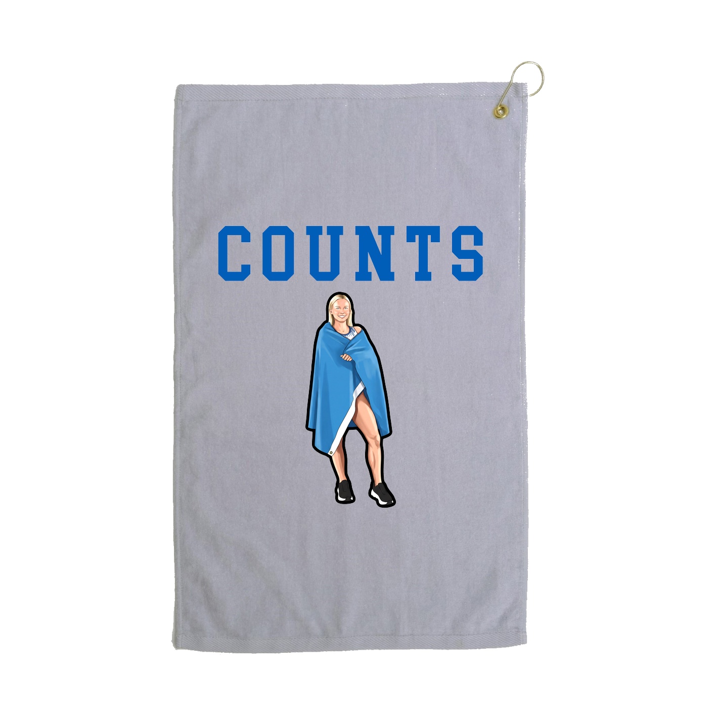 Golf Towel — Shirsey in Grey