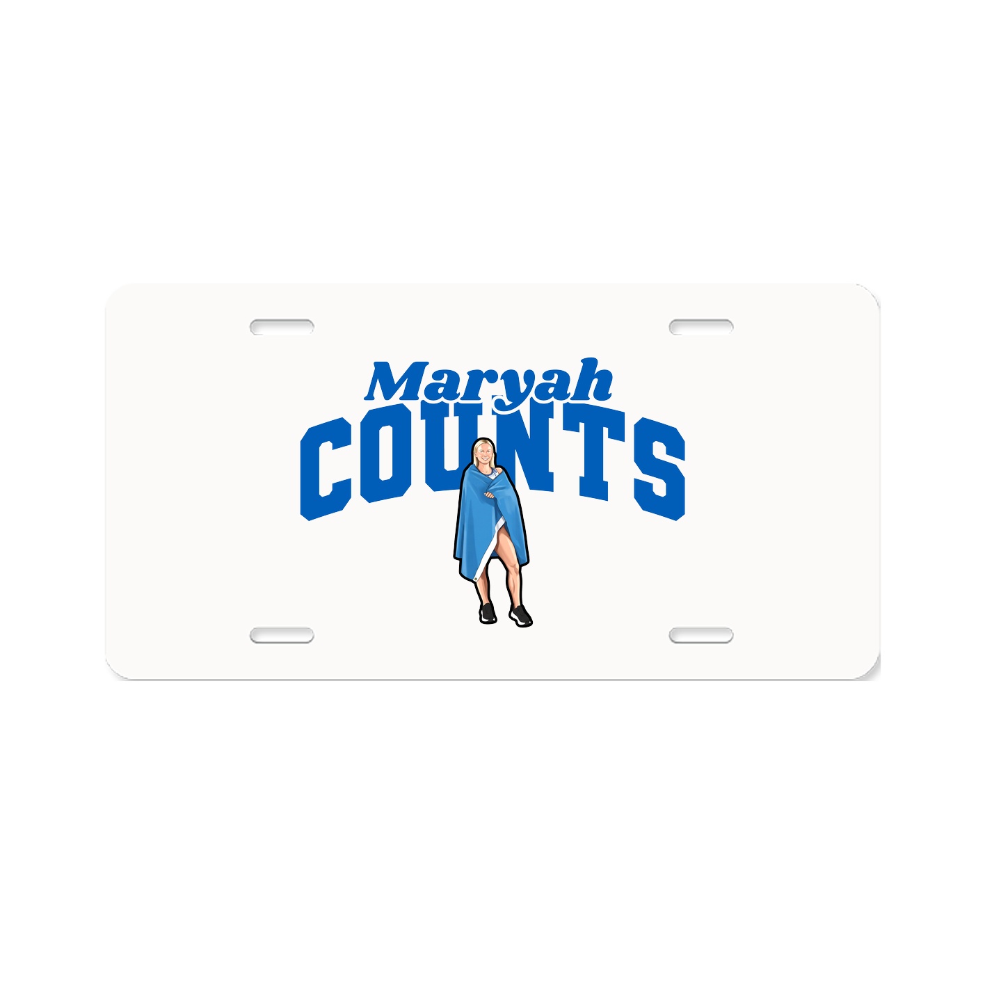 License Plate — Signature Arch in Classic