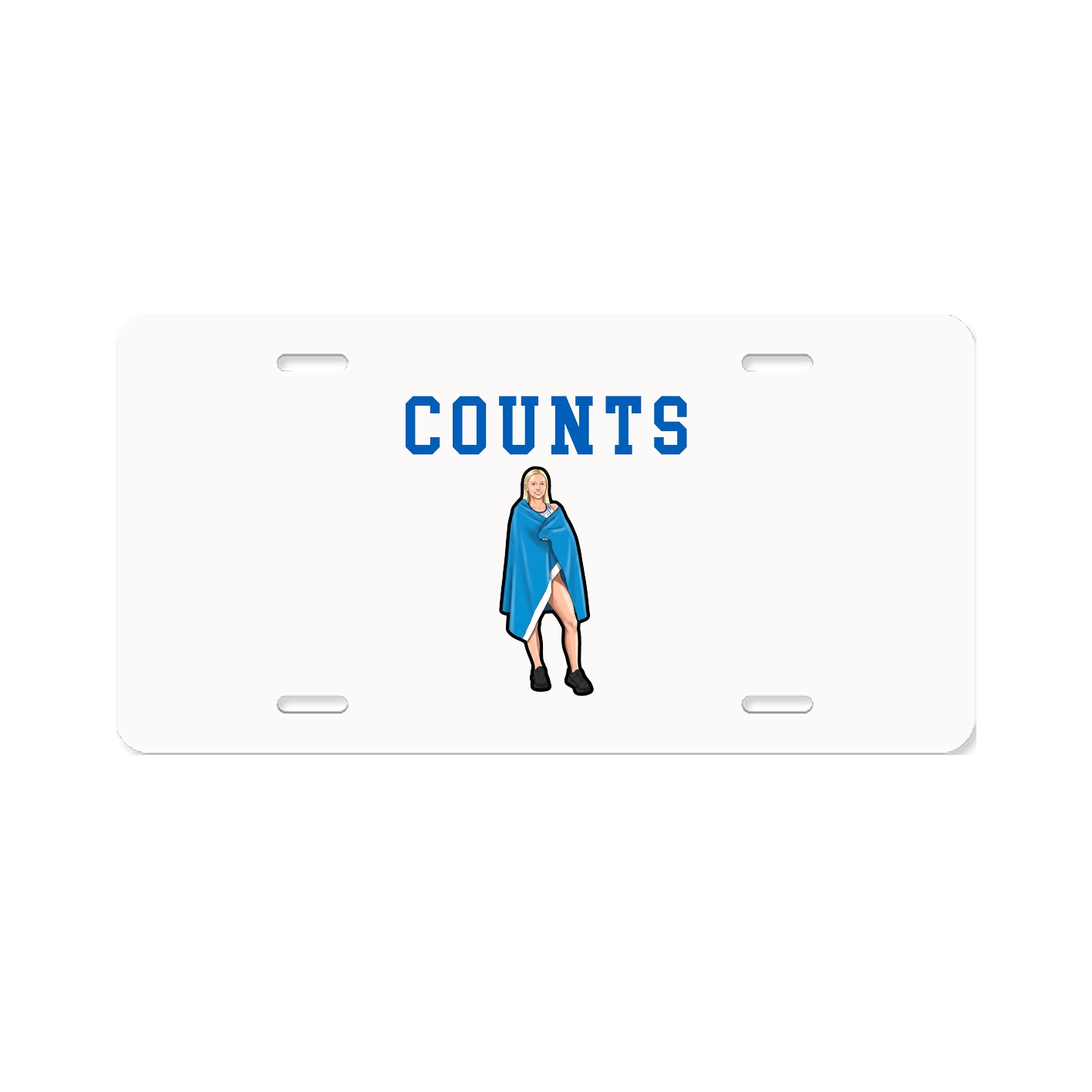 License Plate — Shirsey in Classic
