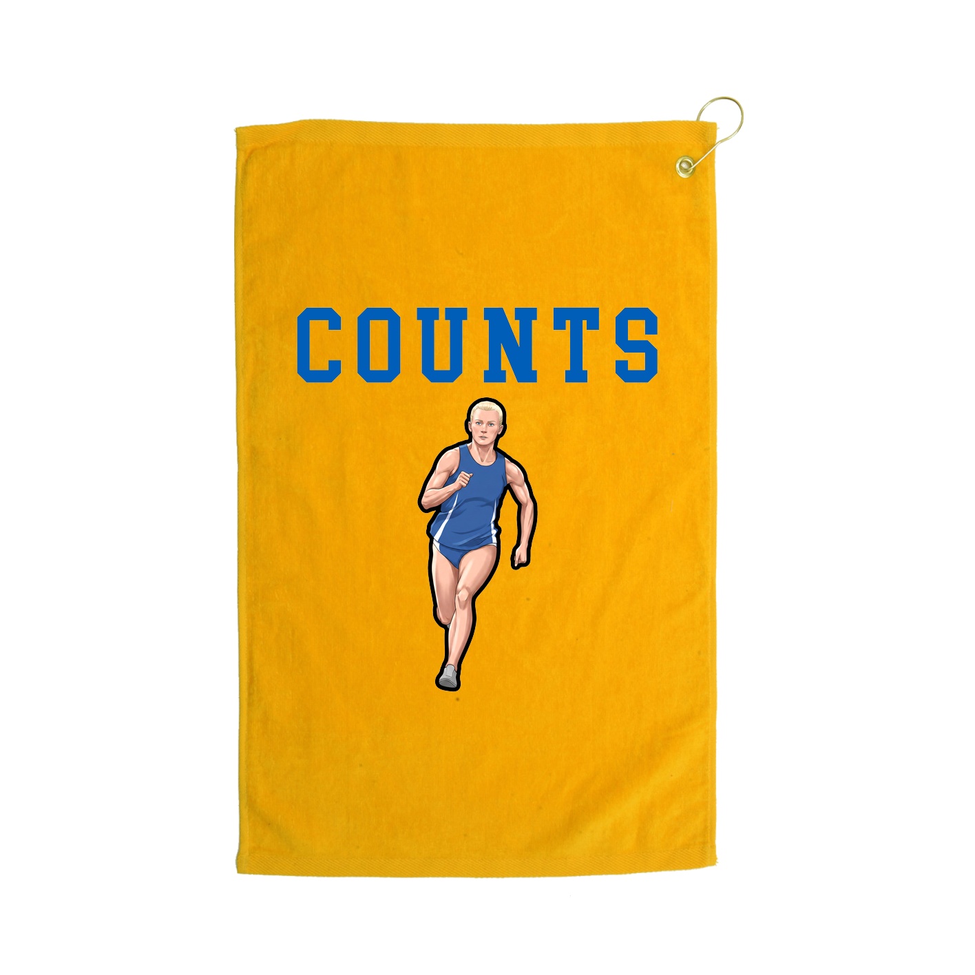 Golf Towel — Shirsey in Gold