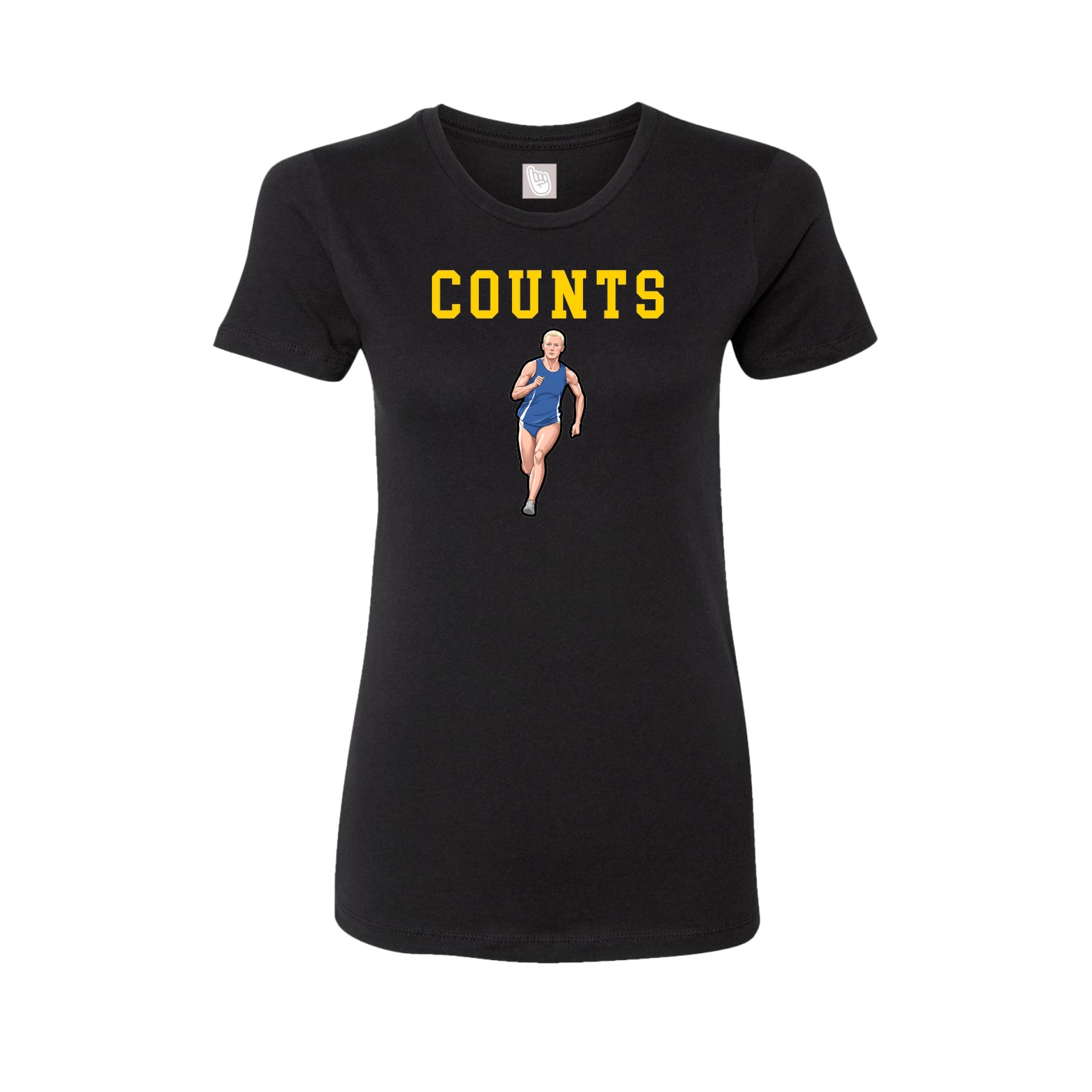 Fitted Women's Tee — Shirsey in Black