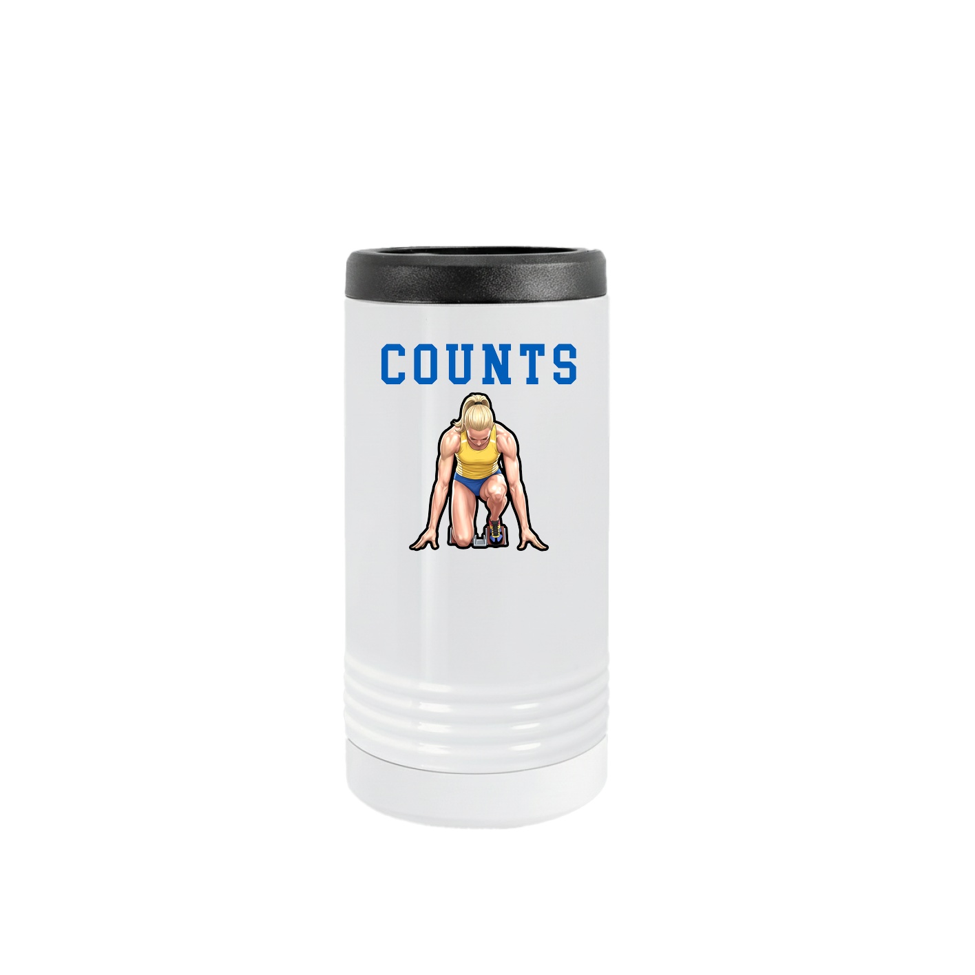 Slim Beverage Holder — Shirsey in White