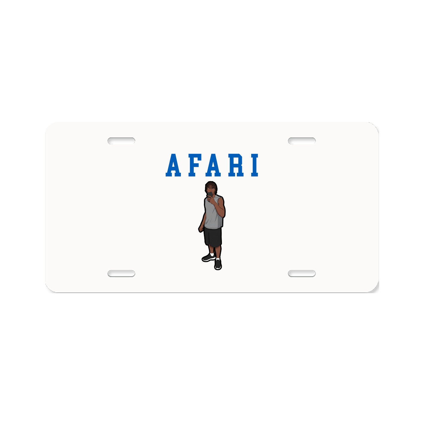 License Plate — Shirsey in Classic