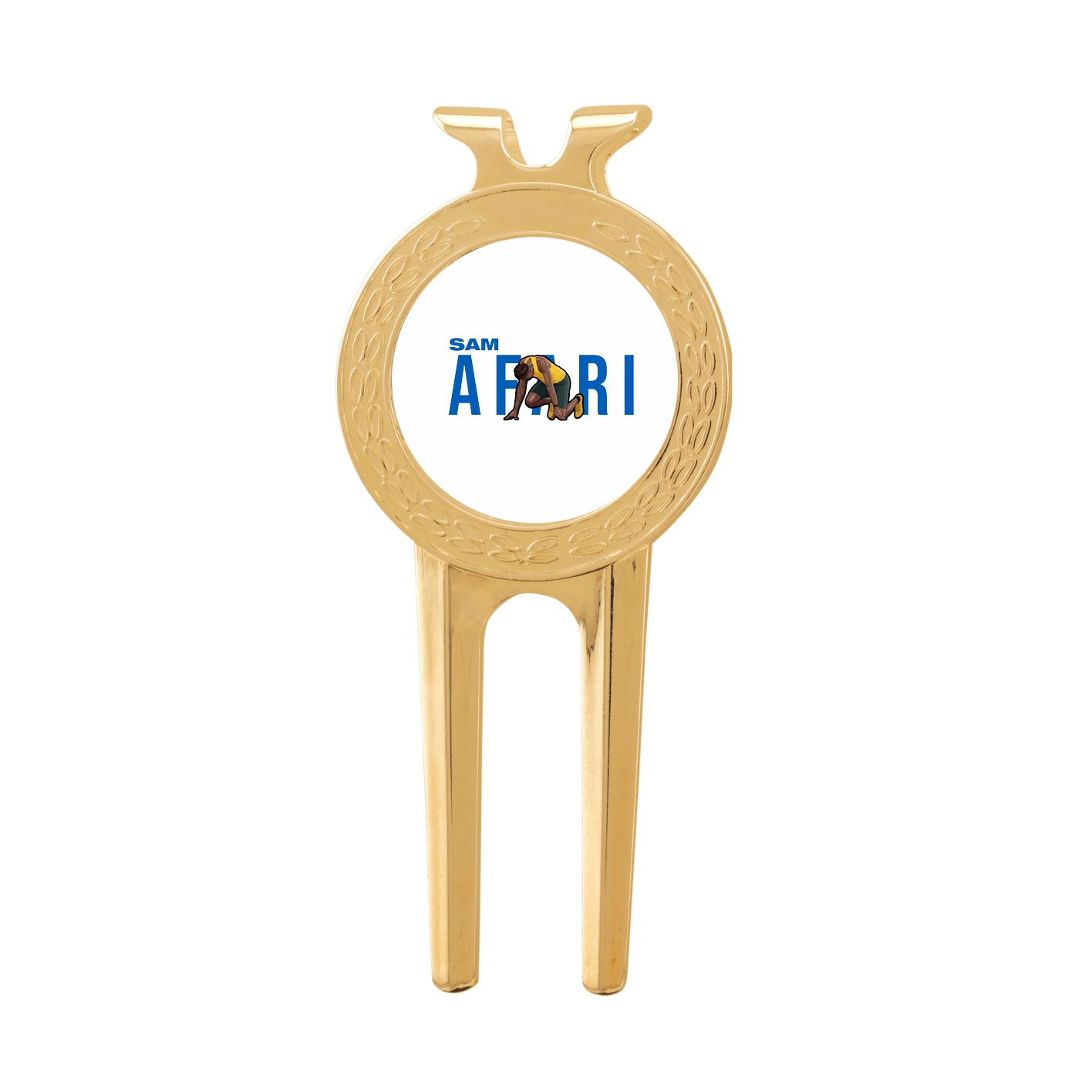 Divot Tool with Ball Marker — Player Name in Classic