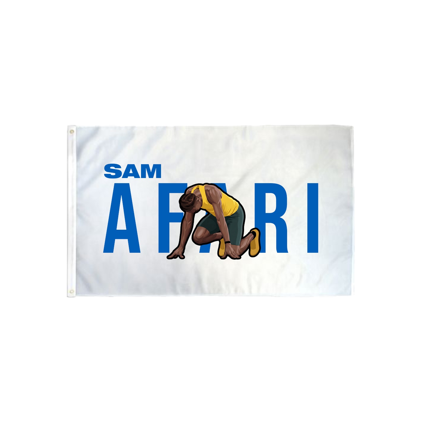 3x5 Flag — Player Name in Classic