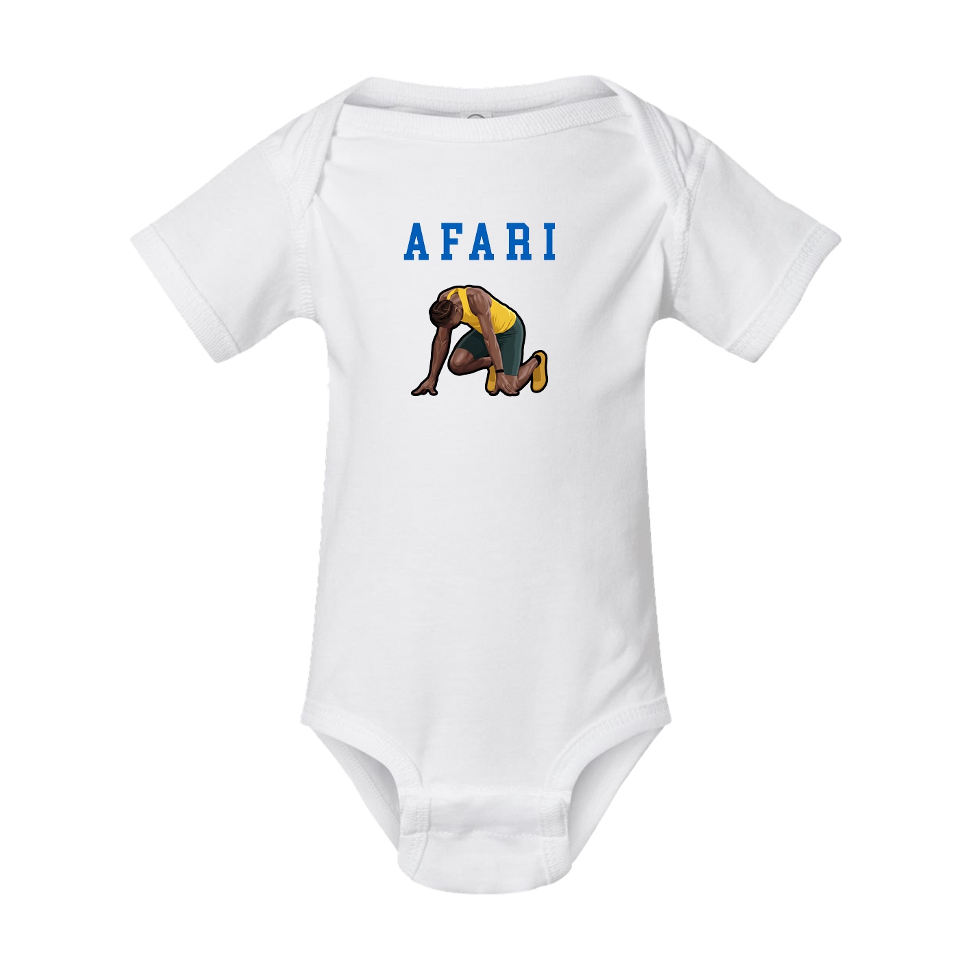 Baby Onesie — Shirsey in White