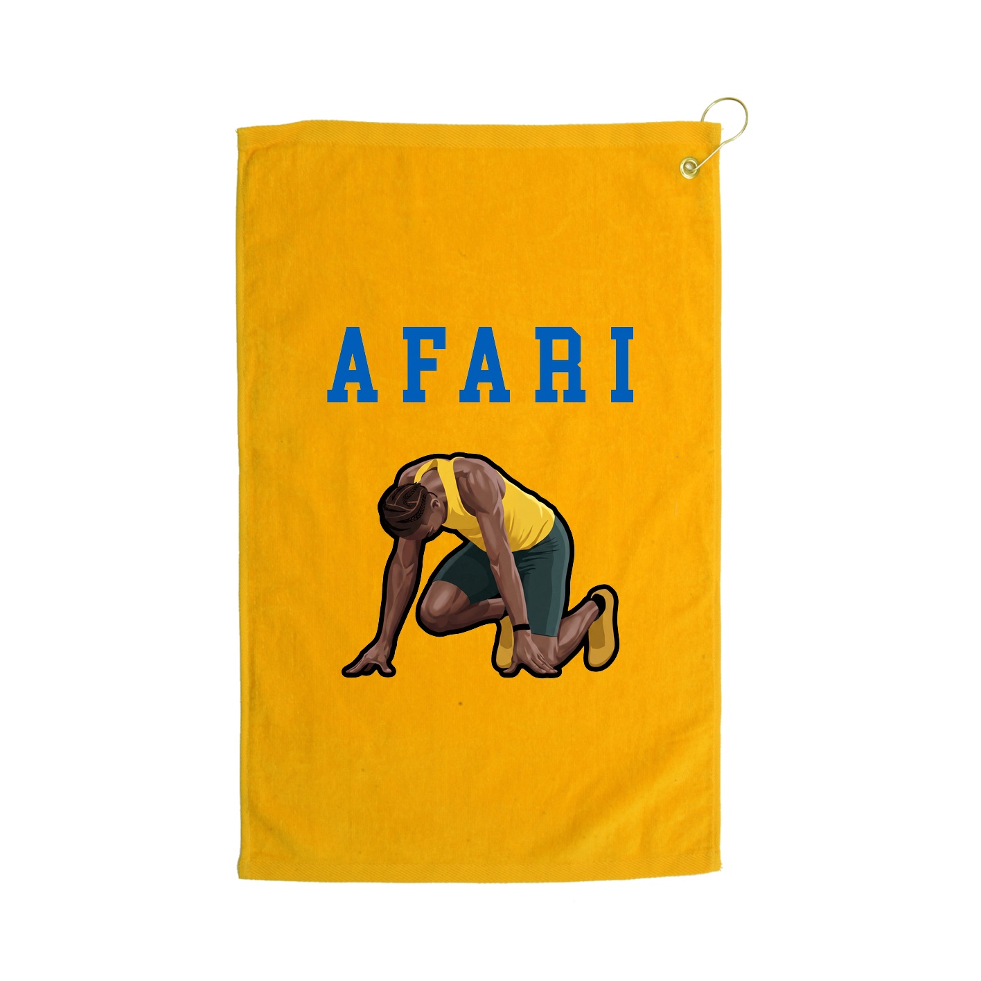 Golf Towel — Shirsey in Gold