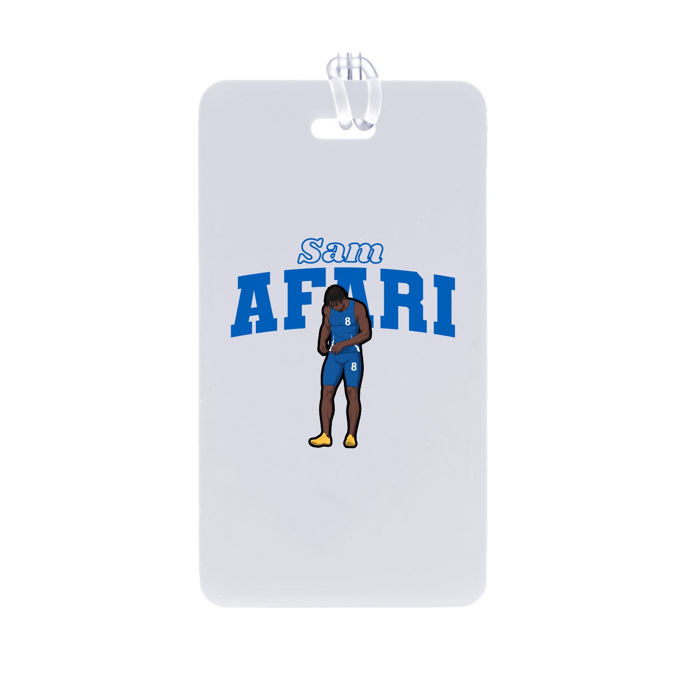 Bag Tag — Name Arch in Classic