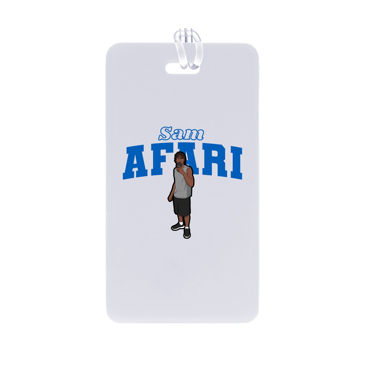 Bag Tag — Name Arch in Classic
