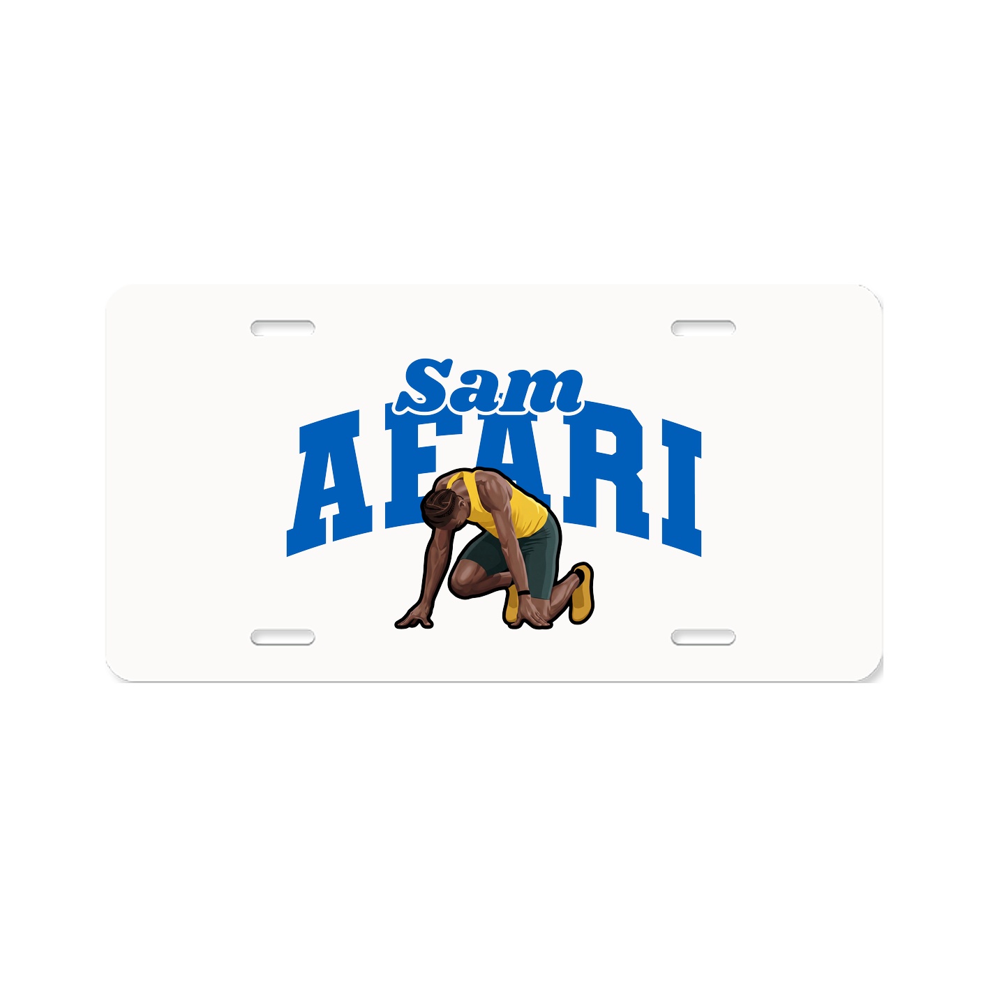 License Plate — Signature Arch in Classic