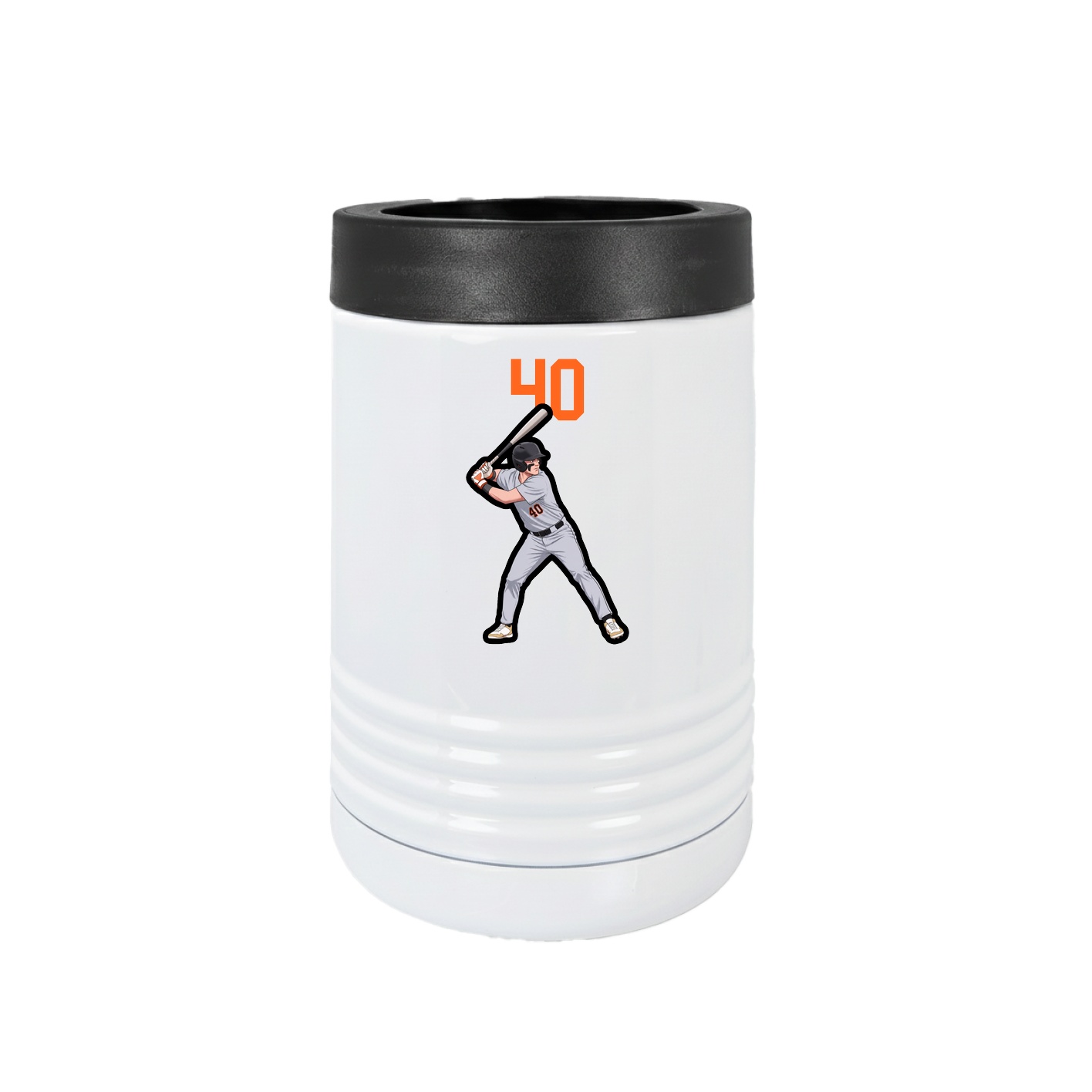 Beverage Holder — Number Top in White
