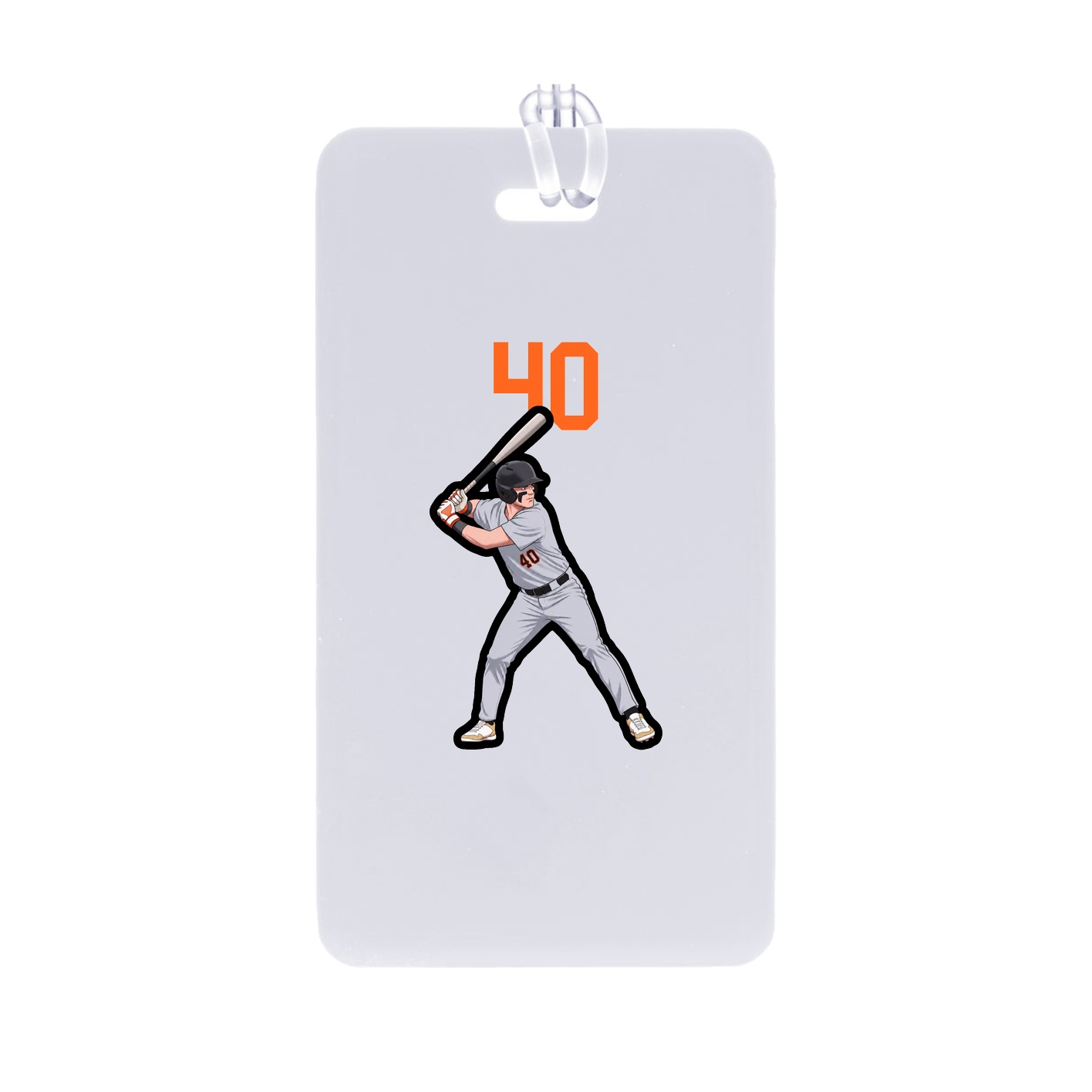 Bag Tag — Number Top in Classic