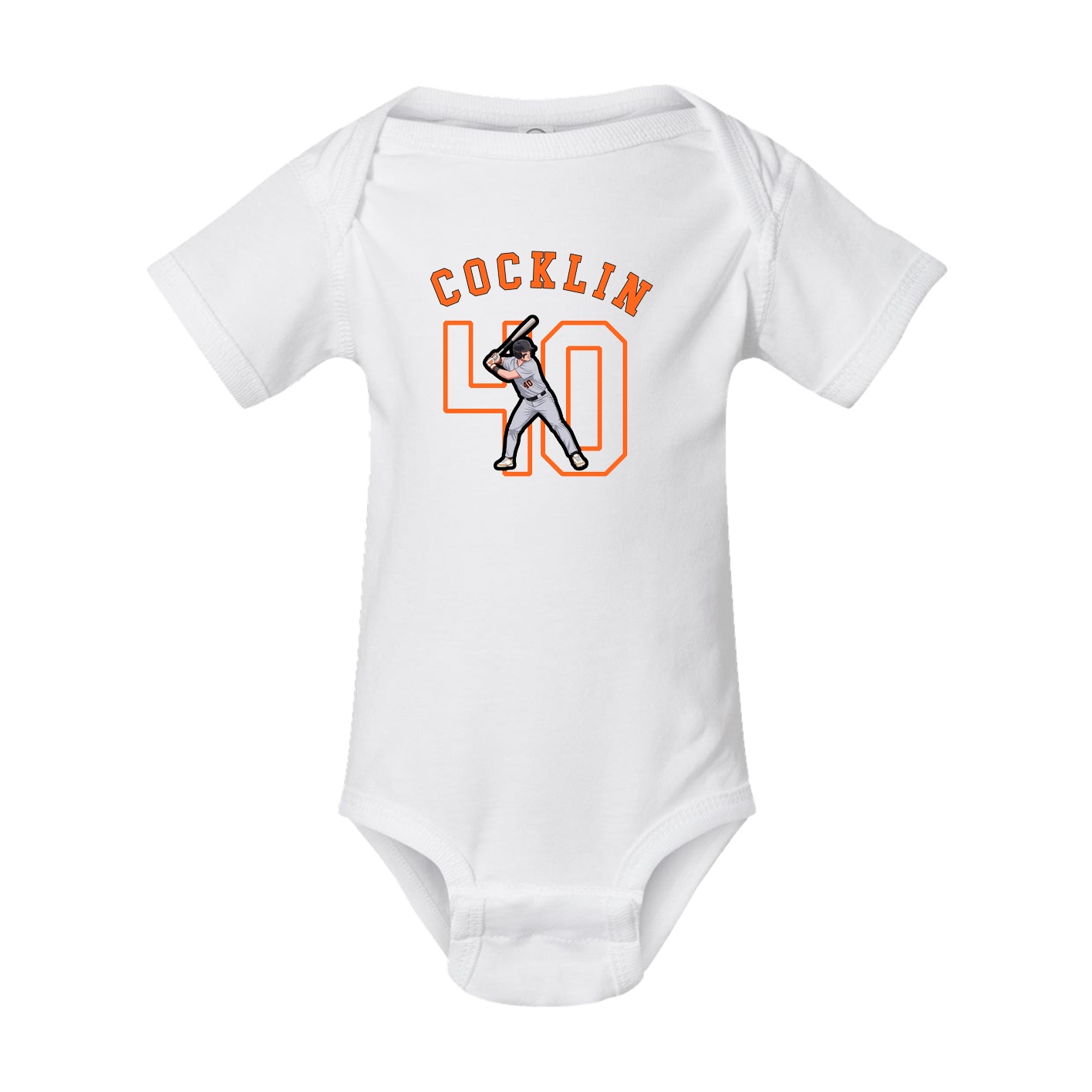 Baby Onesie — Shirsey Arch in White