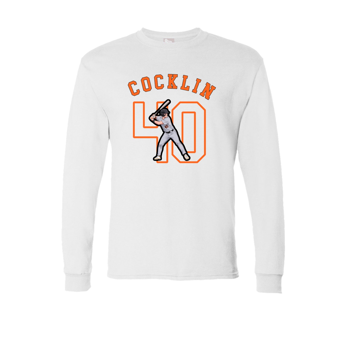 Long Sleeve Tee — Shirsey Arch in White