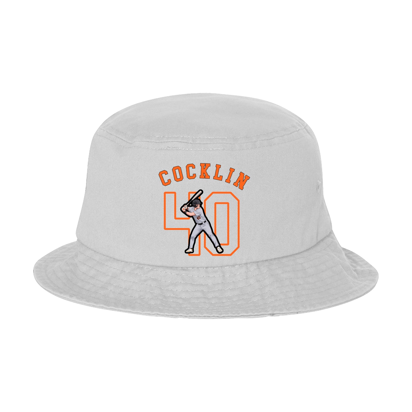 Bucket Cap — Shirsey Arch in White