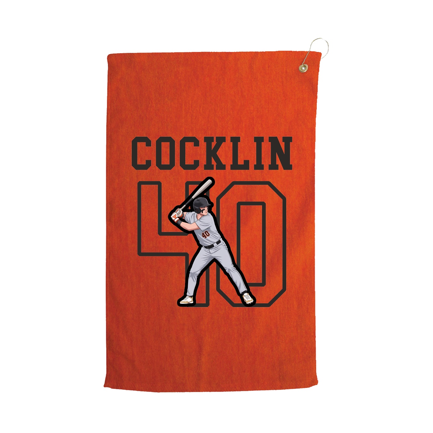 Golf Towel — Shirsey in Orange