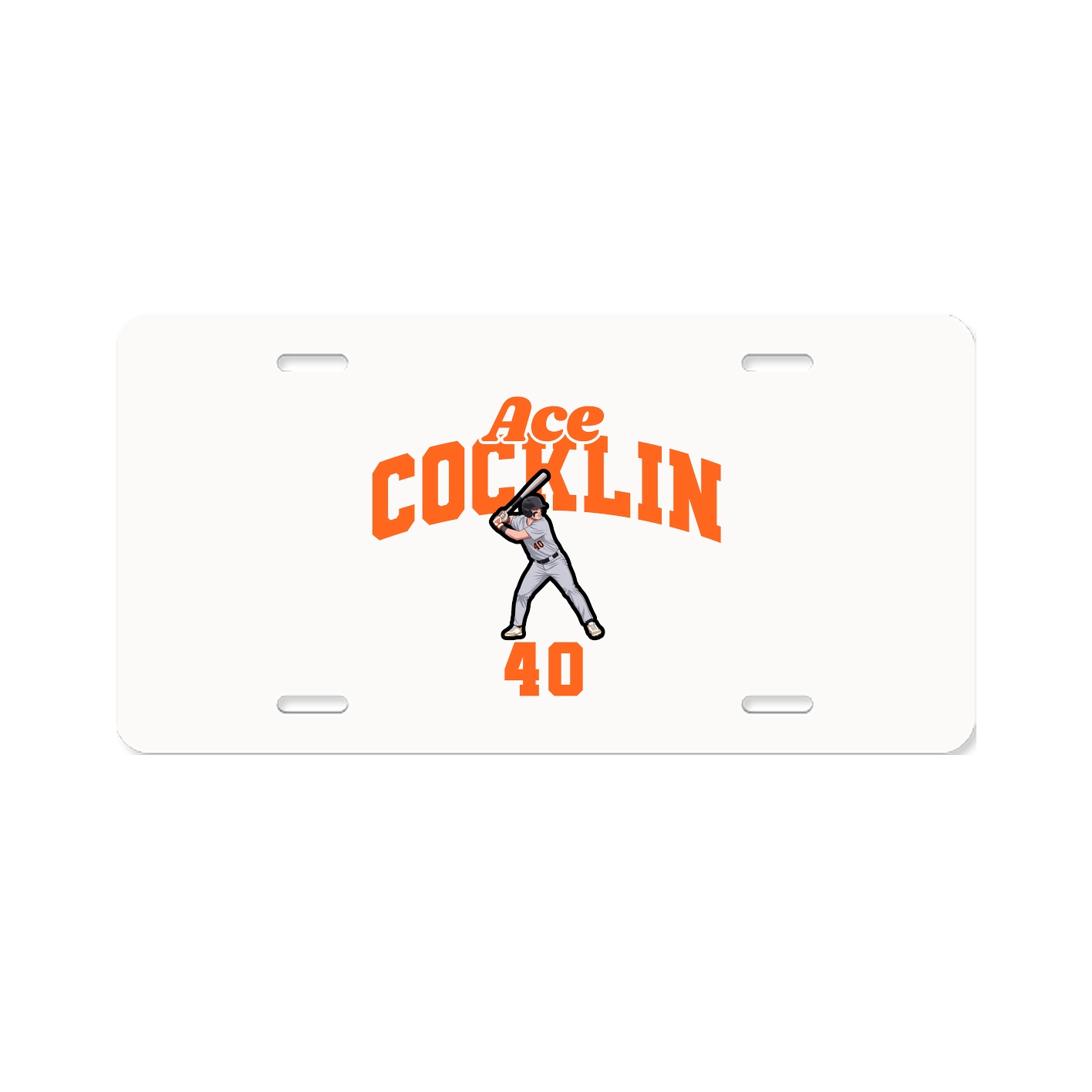 License Plate — Signature Arch in Classic