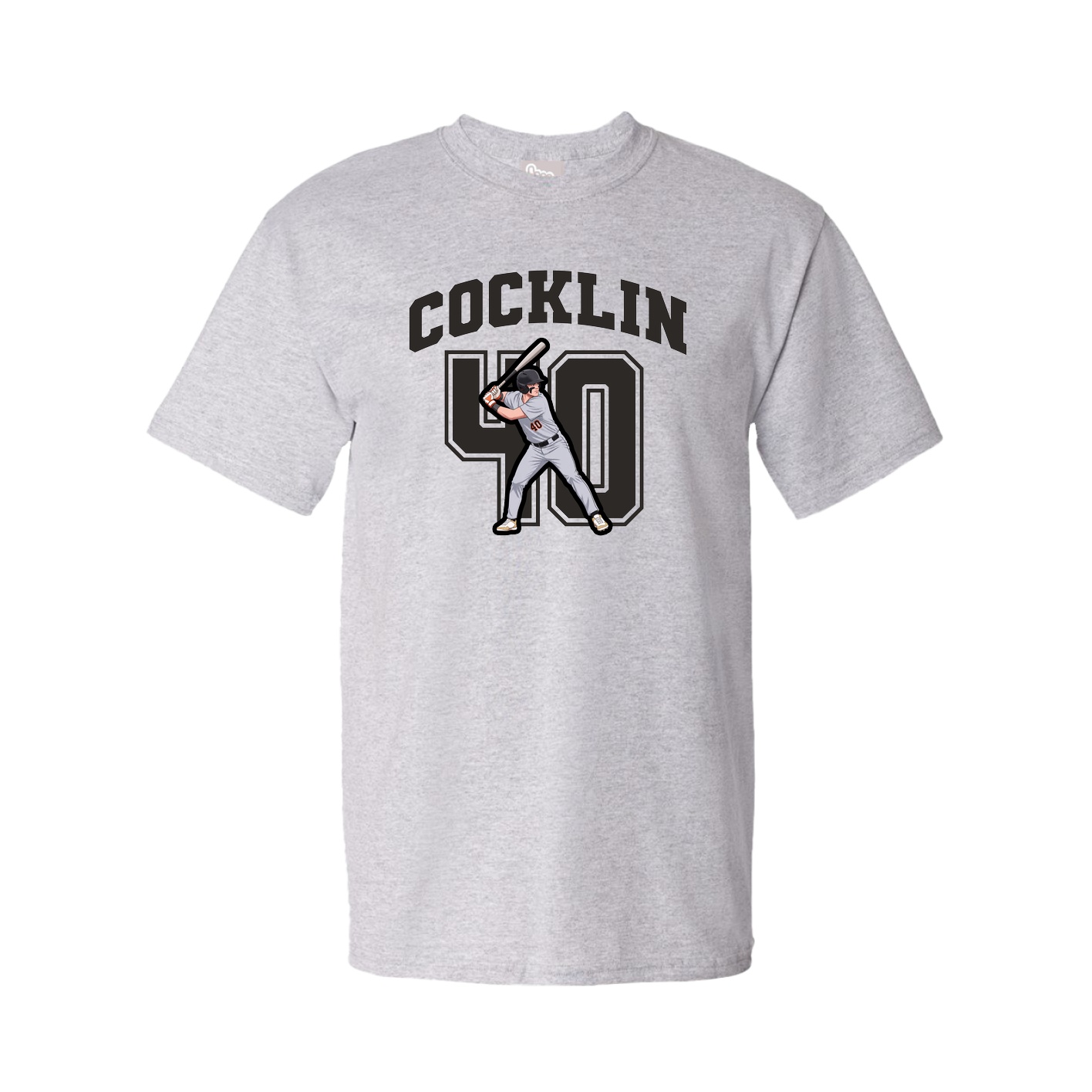 Tee — Number in Grey