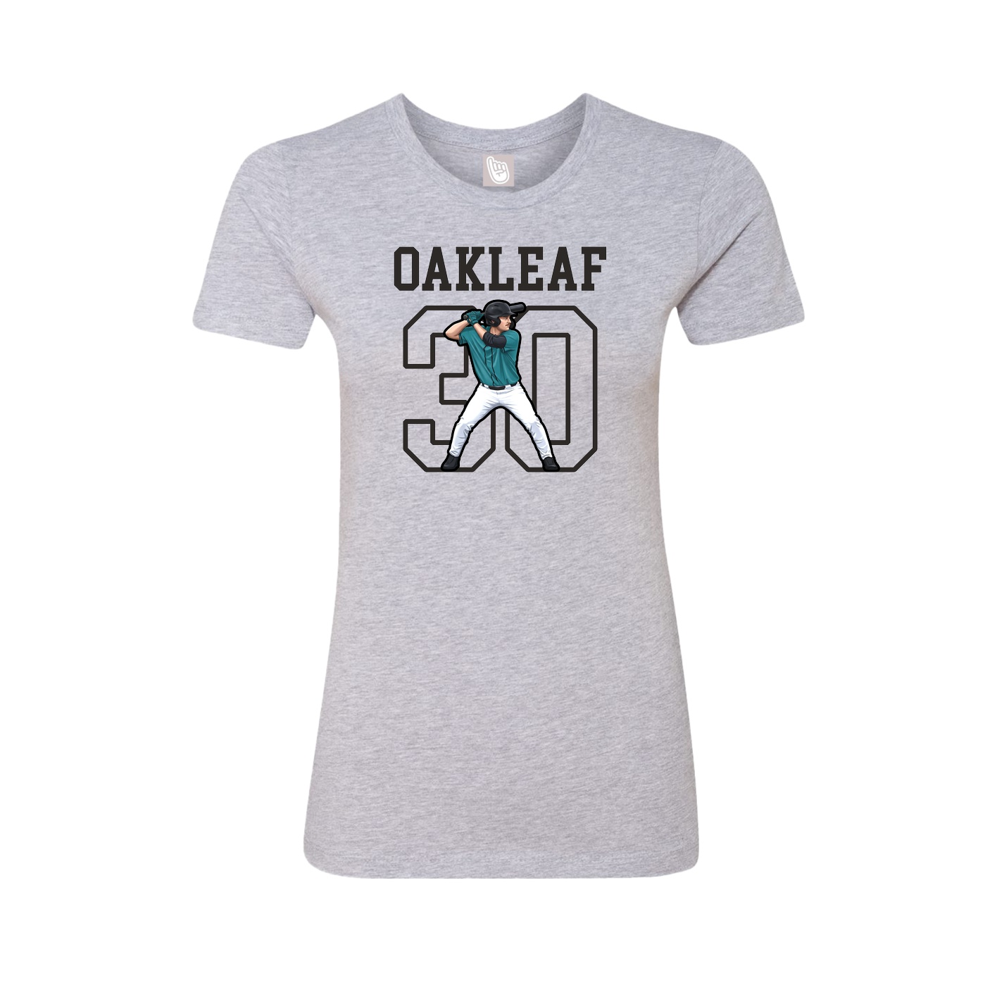 Fitted Women's Tee — Shirsey in Grey