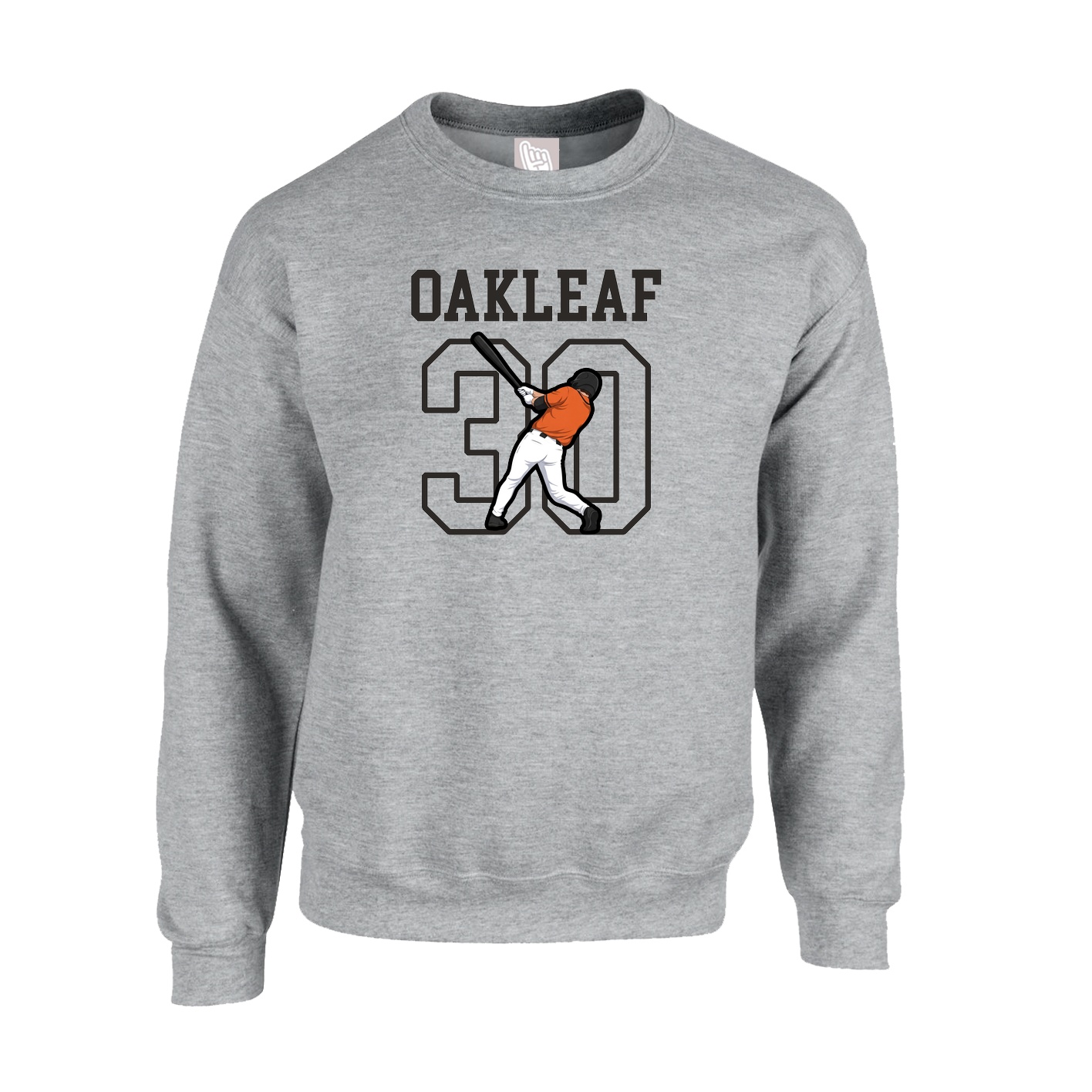 Fleece Crew — Shirsey in Grey