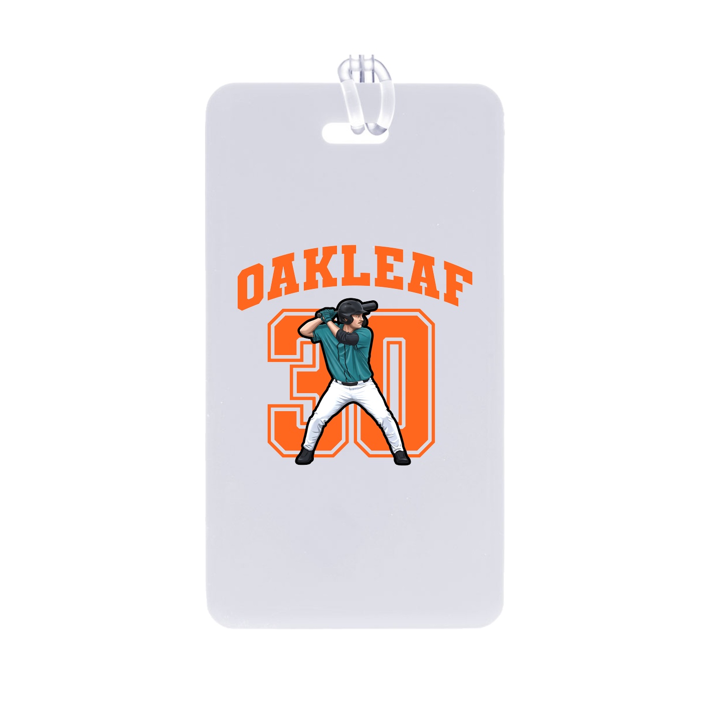 Bag Tag — Number in Classic