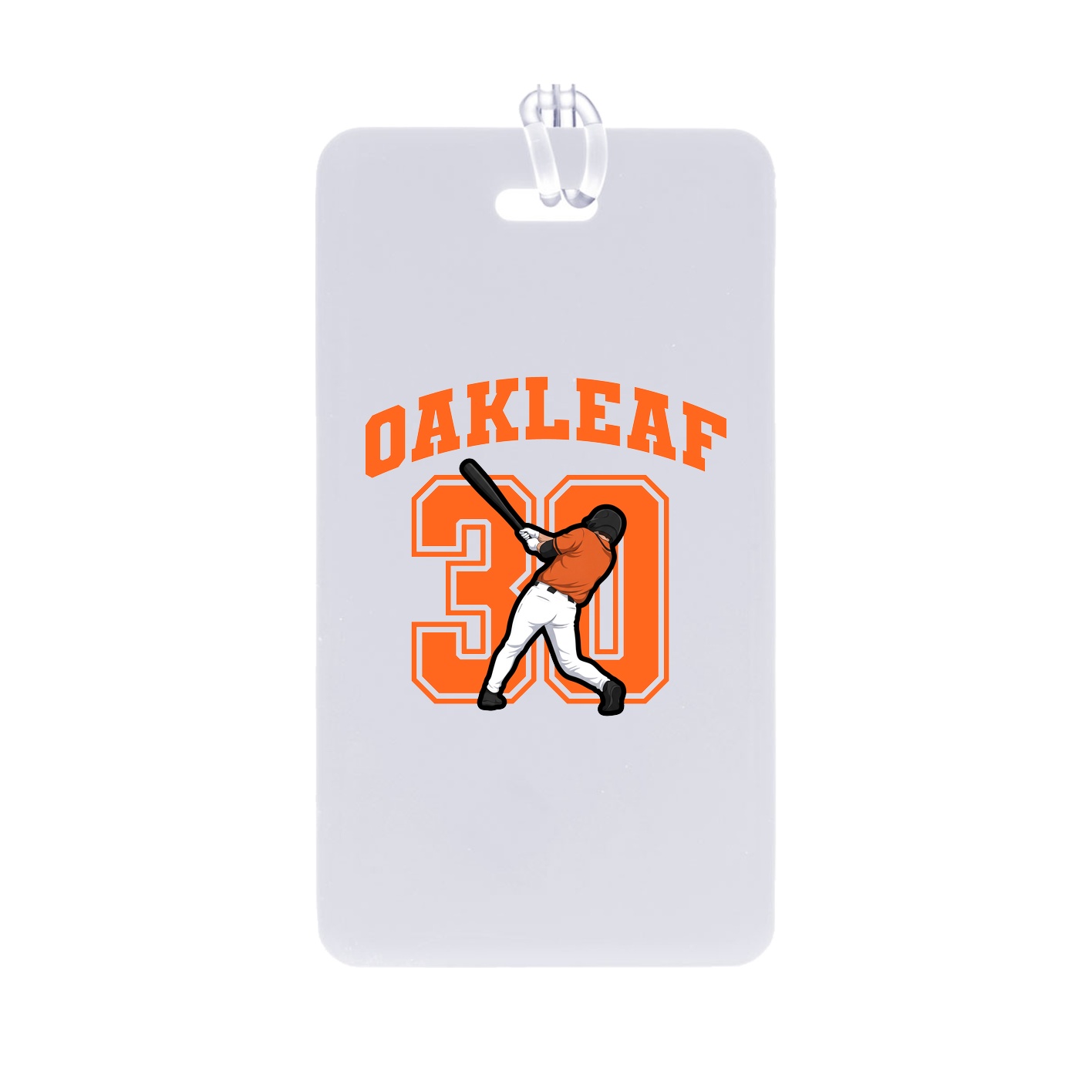 Bag Tag — Number in Classic