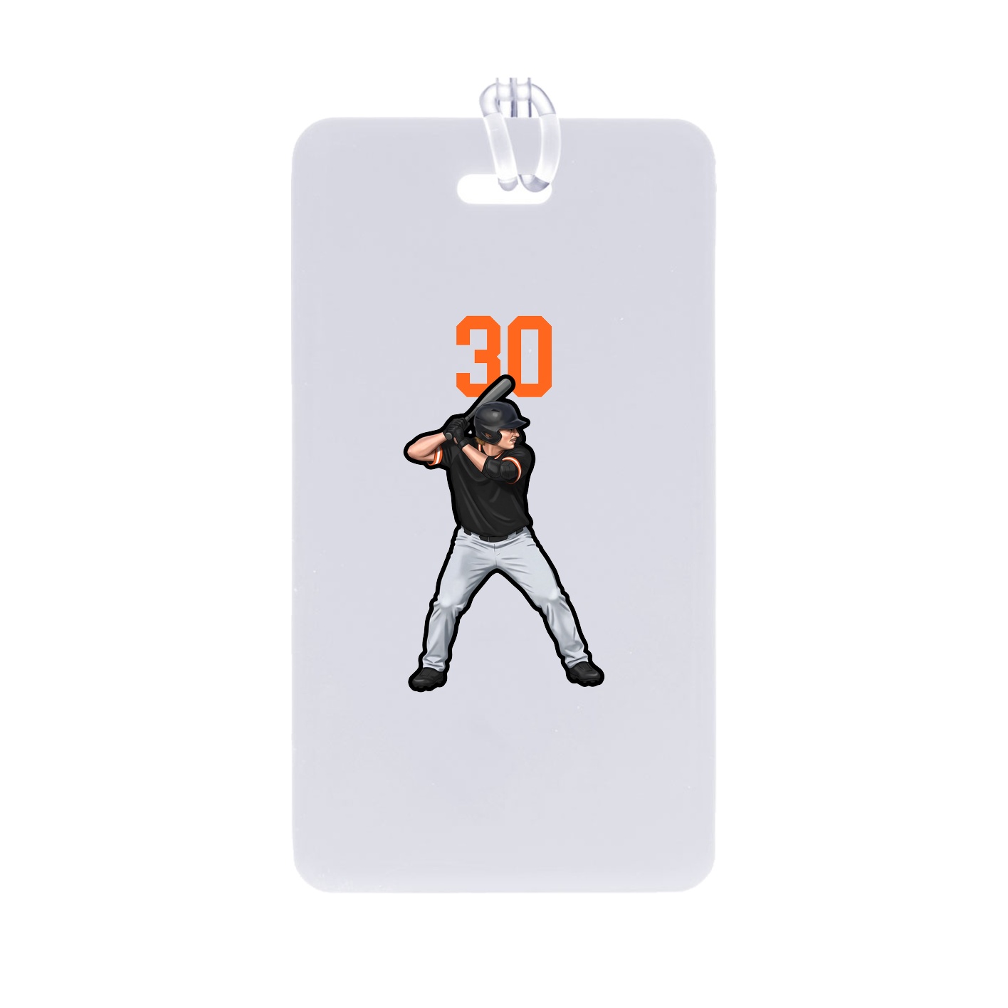 Bag Tag — Number Top in Classic