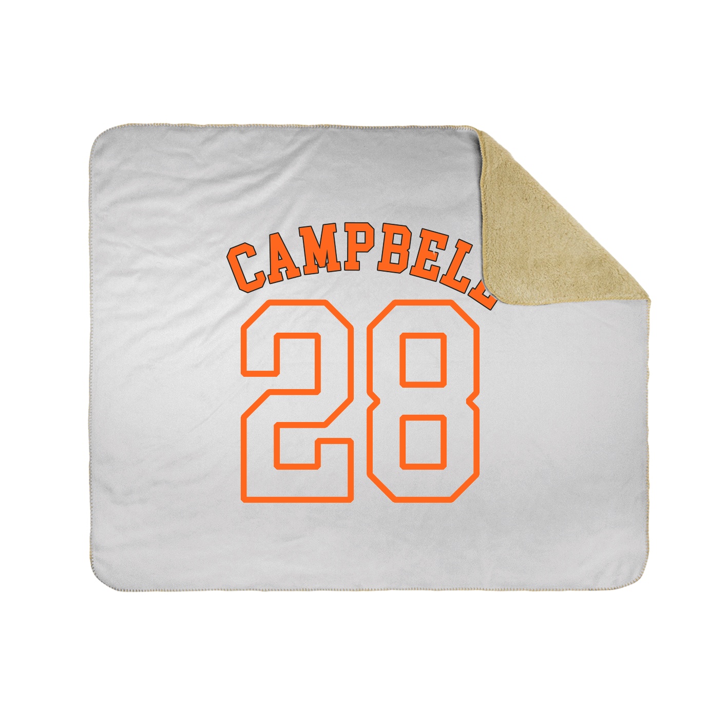 Throw Blanket — Shirsey Arch in White