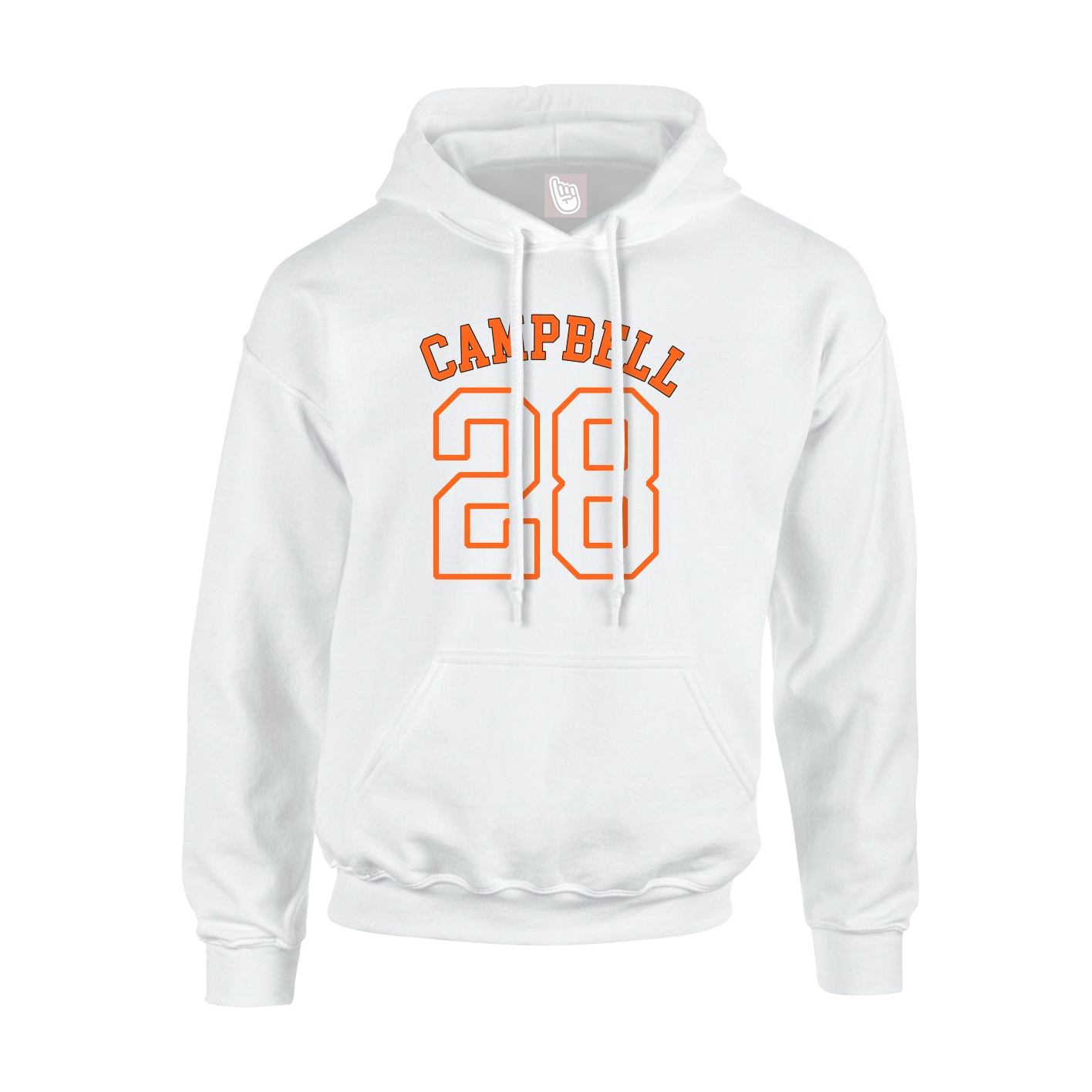 Hoodie — Shirsey Arch in White