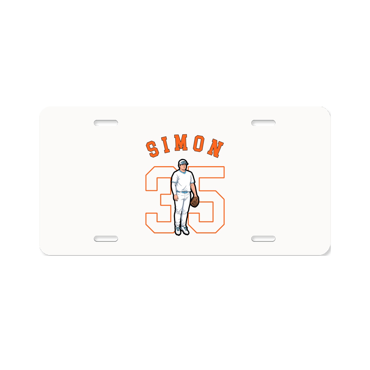 License Plate — Shirsey Arch in Classic